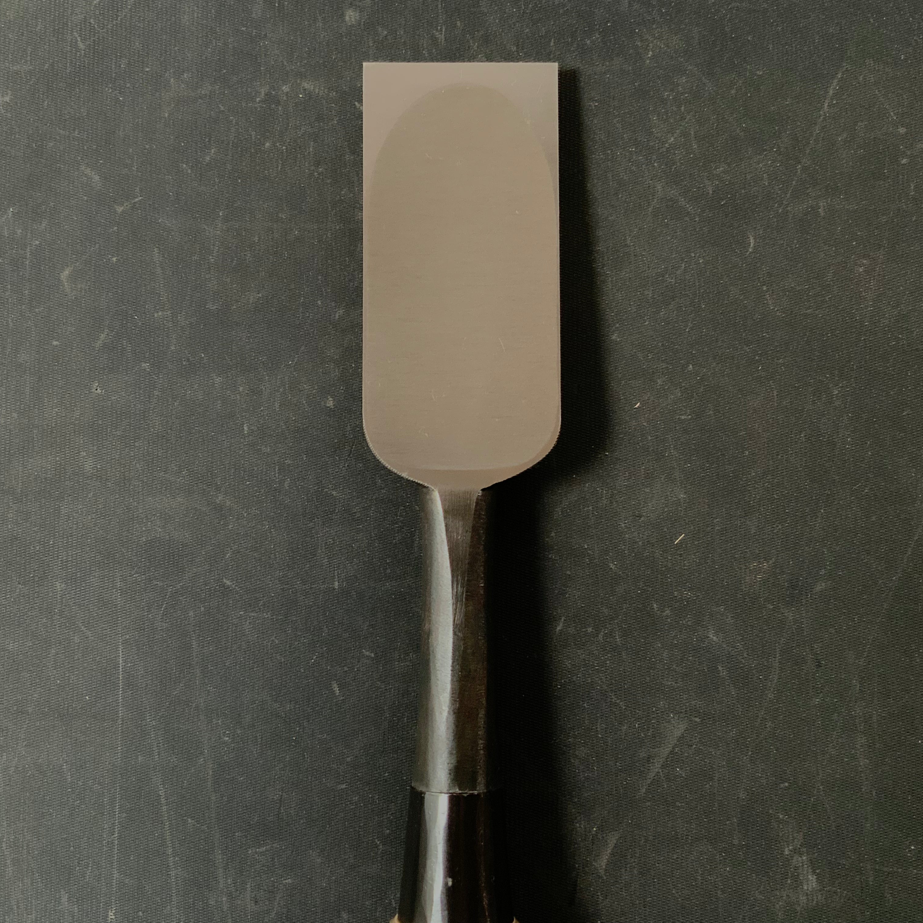 Tasai Timber chisels (Tatakinomi) with blue steel  田斎 黒仕上げ 叩鑿 42mm