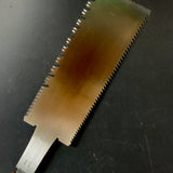 #112 Nagakatsu Double Edge Saw with Eddy Type Handles set by Kurashige 長勝鋸 渦巻き柄 両刃鋸 295mm