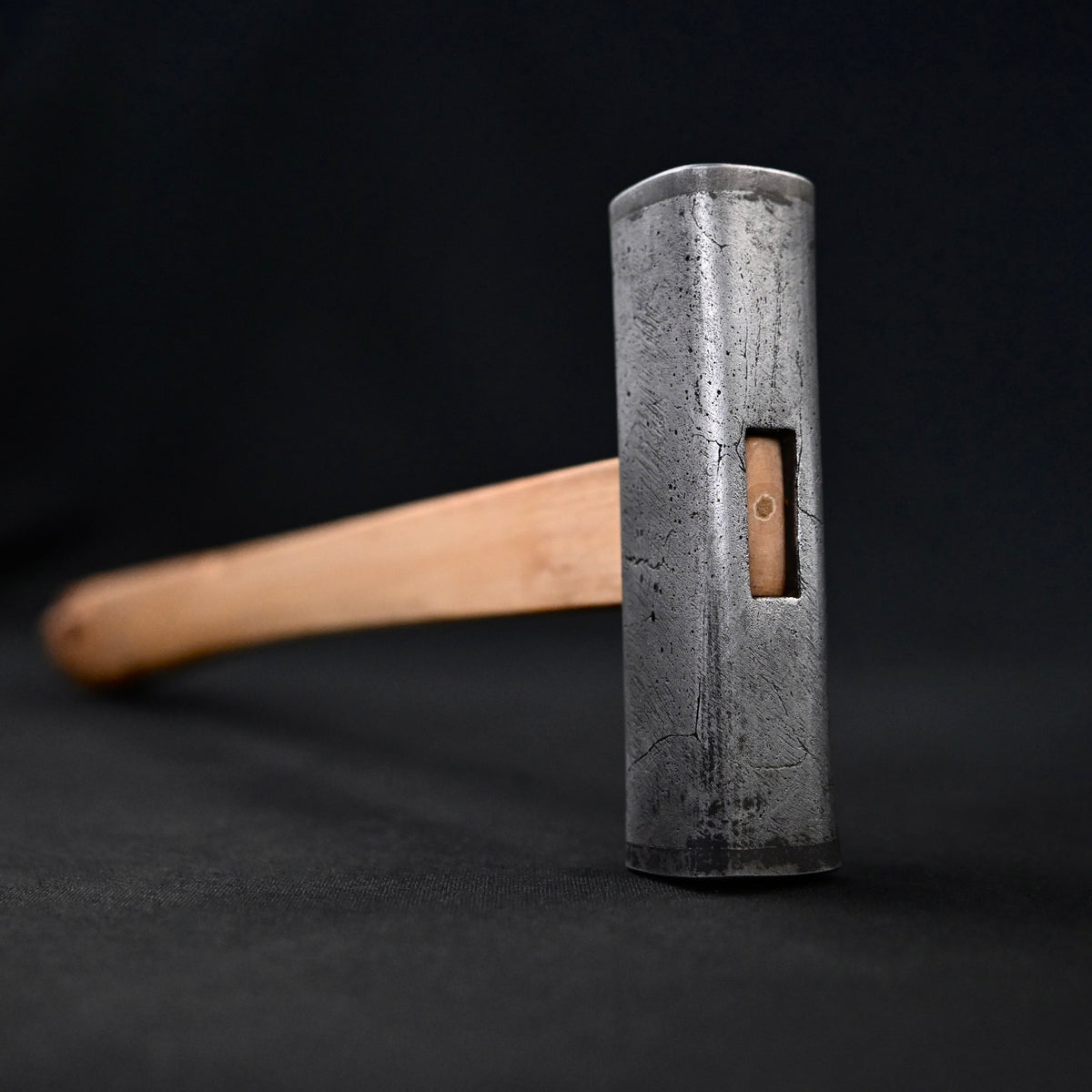 Sozen Square Hammers Damascus finish with Ushigoroshi Handle 素全 四角玄翁 ダマスカス鋼 ウシゴロシ柄入