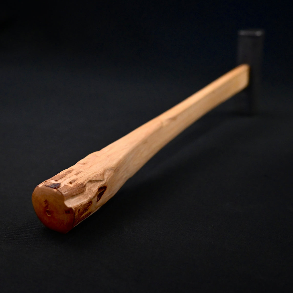 Sozen Square Hammers Damascus finish with Ushigoroshi Handle 素全 四角玄翁 ダマスカス鋼 ウシゴロシ柄入