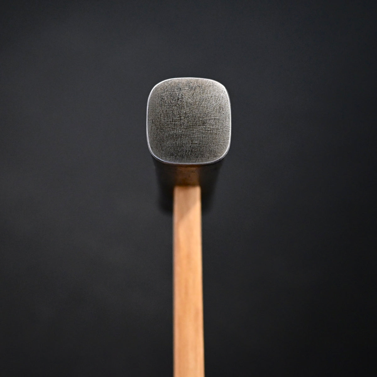 Sozen Square Hammers Damascus finish with Ushigoroshi Handle 素全 四角玄翁 ダマスカス鋼 ウシゴロシ柄入