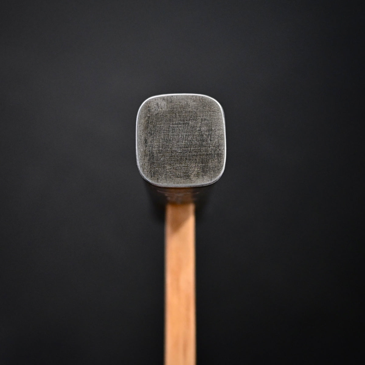 Sozen Square Hammers Damascus finish with Ushigoroshi Handle 素全 四角玄翁 ダマスカス鋼 ウシゴロシ柄入