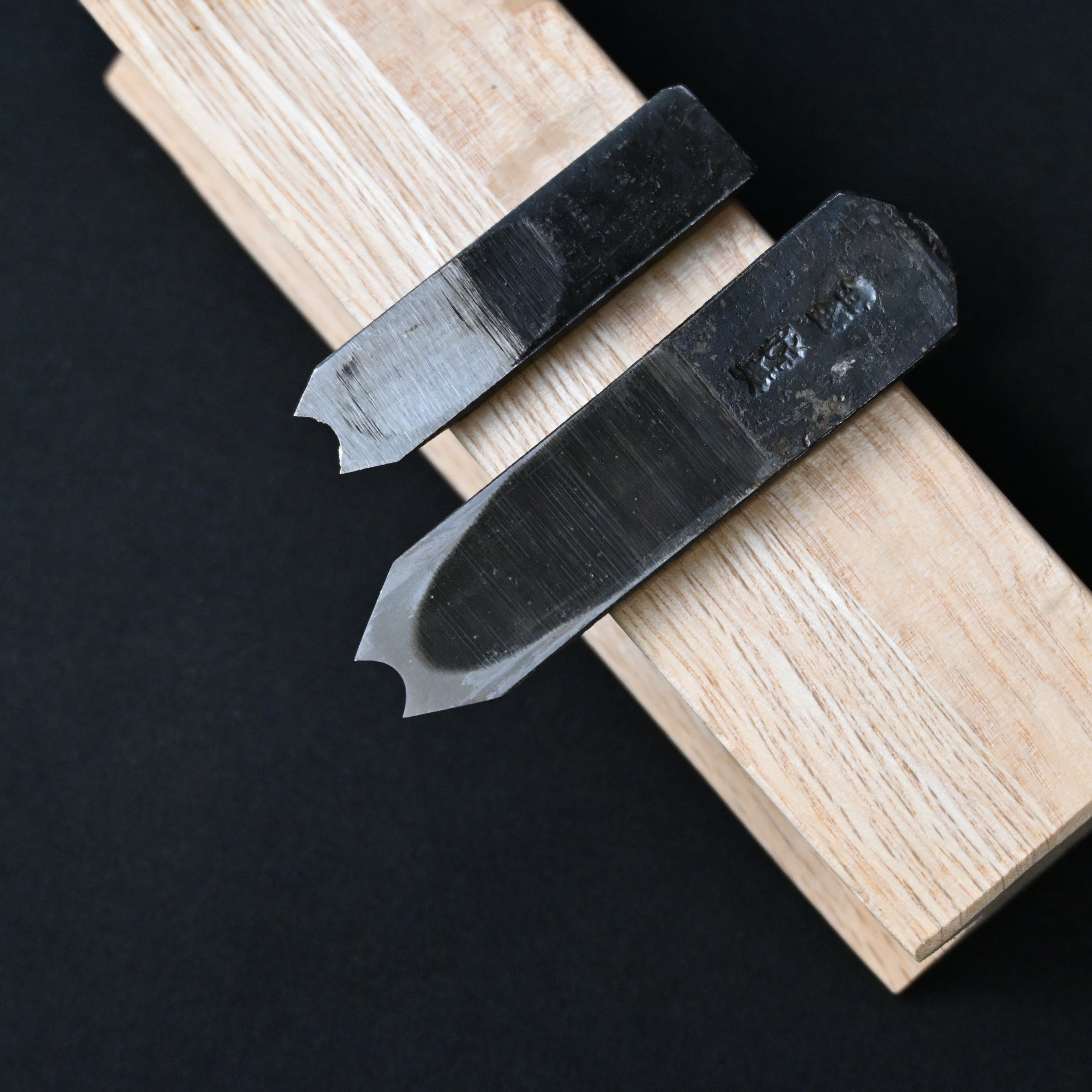 掘出し物 面取鉋 豆坊主 6mm Old stock #5 Traditional Chamfer Plane