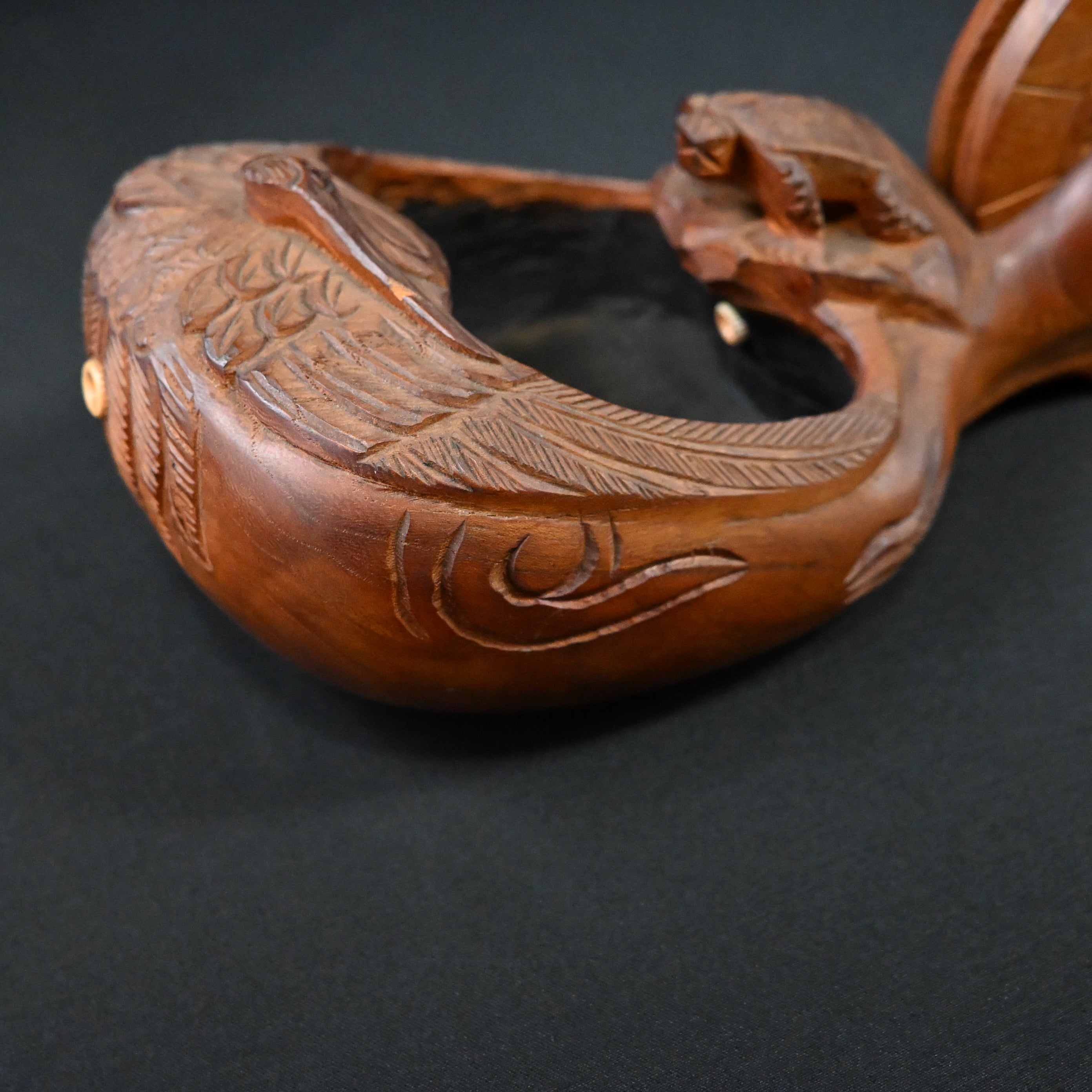 #ST61  坪源作  墨壺 255mm   Japanese Carpenter Ink Pot Traditional Measuring Tools Sumitsubo by Tsubogen