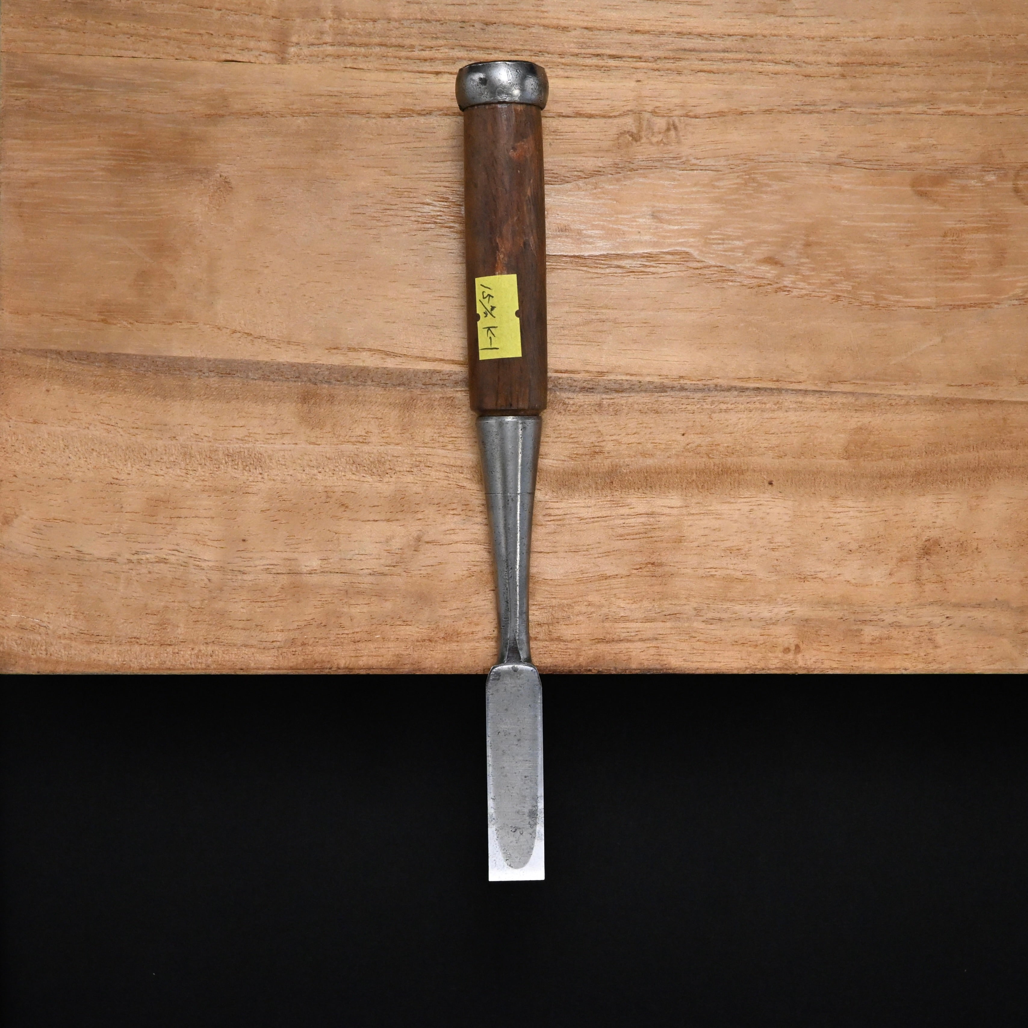 K-1 中古 一貫斎 追入鑿  15mm   Used Ichikansai Bench chisels