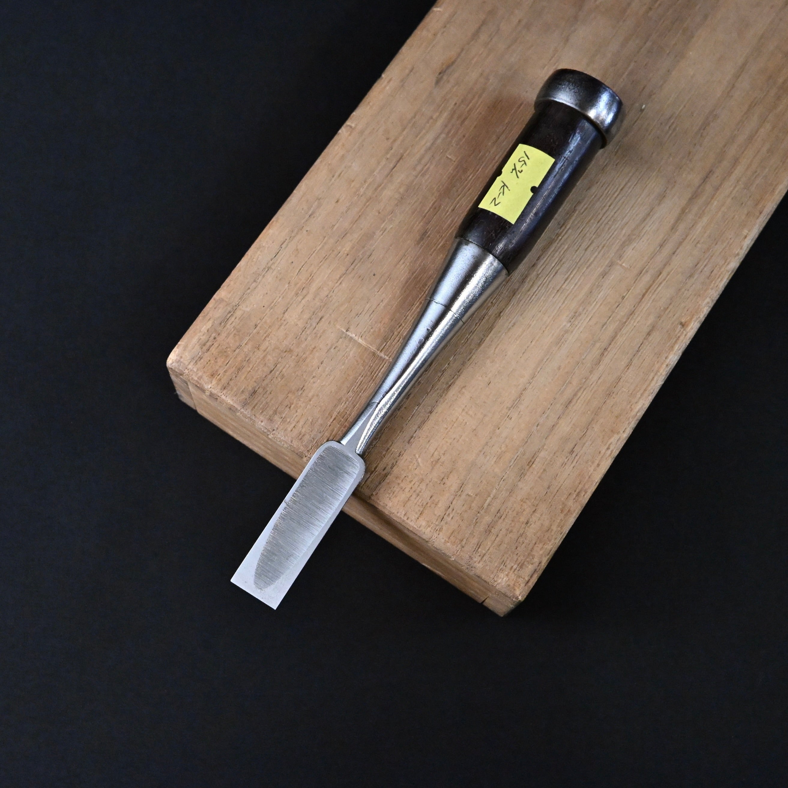 k-2 中古 舟弘作 追入鑿  15mm  Used Funahiro Bench Chisels