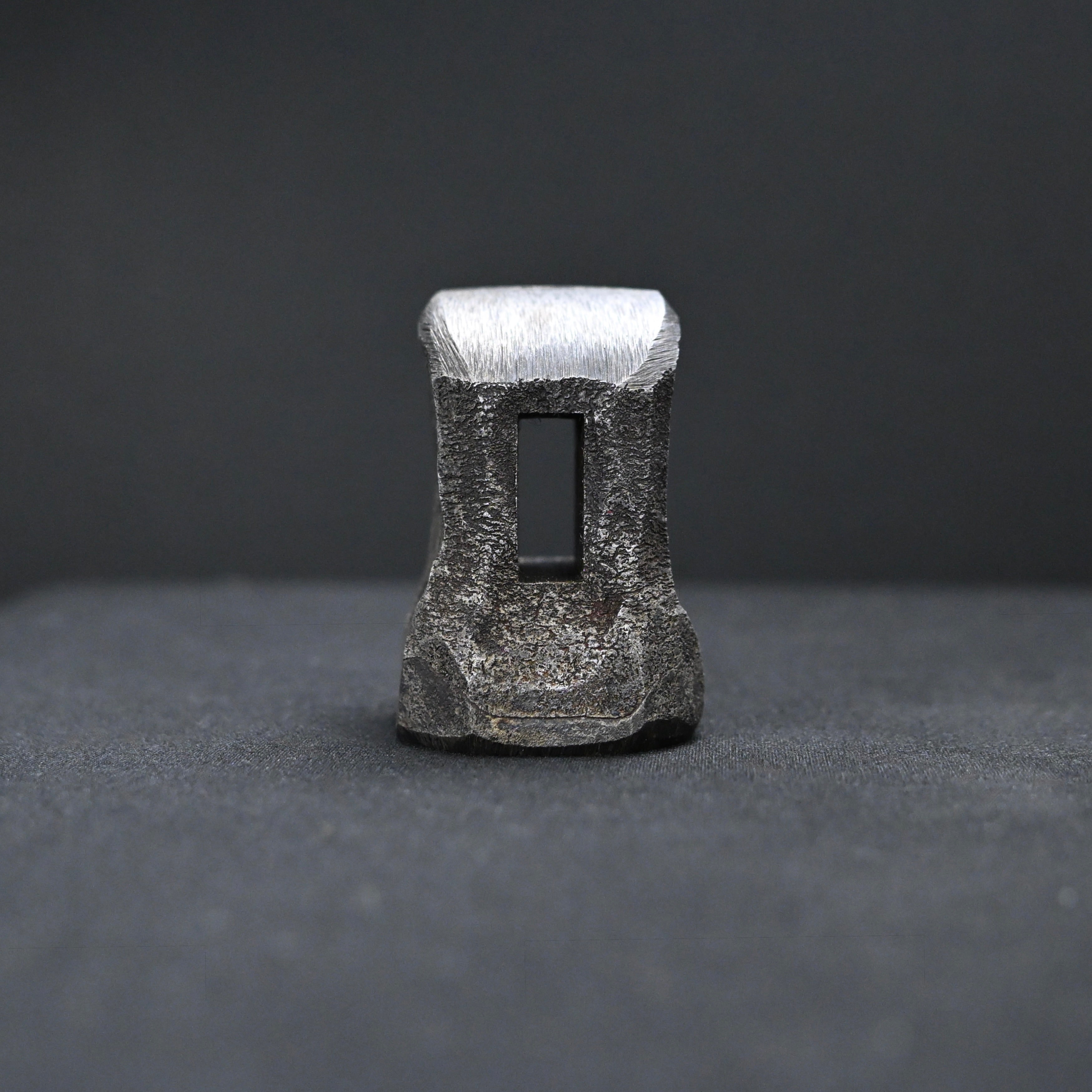Sozen Otafuku Hammers Hand made Pasting steel   素全 鋼付お多福玄翁 心無垢 175g