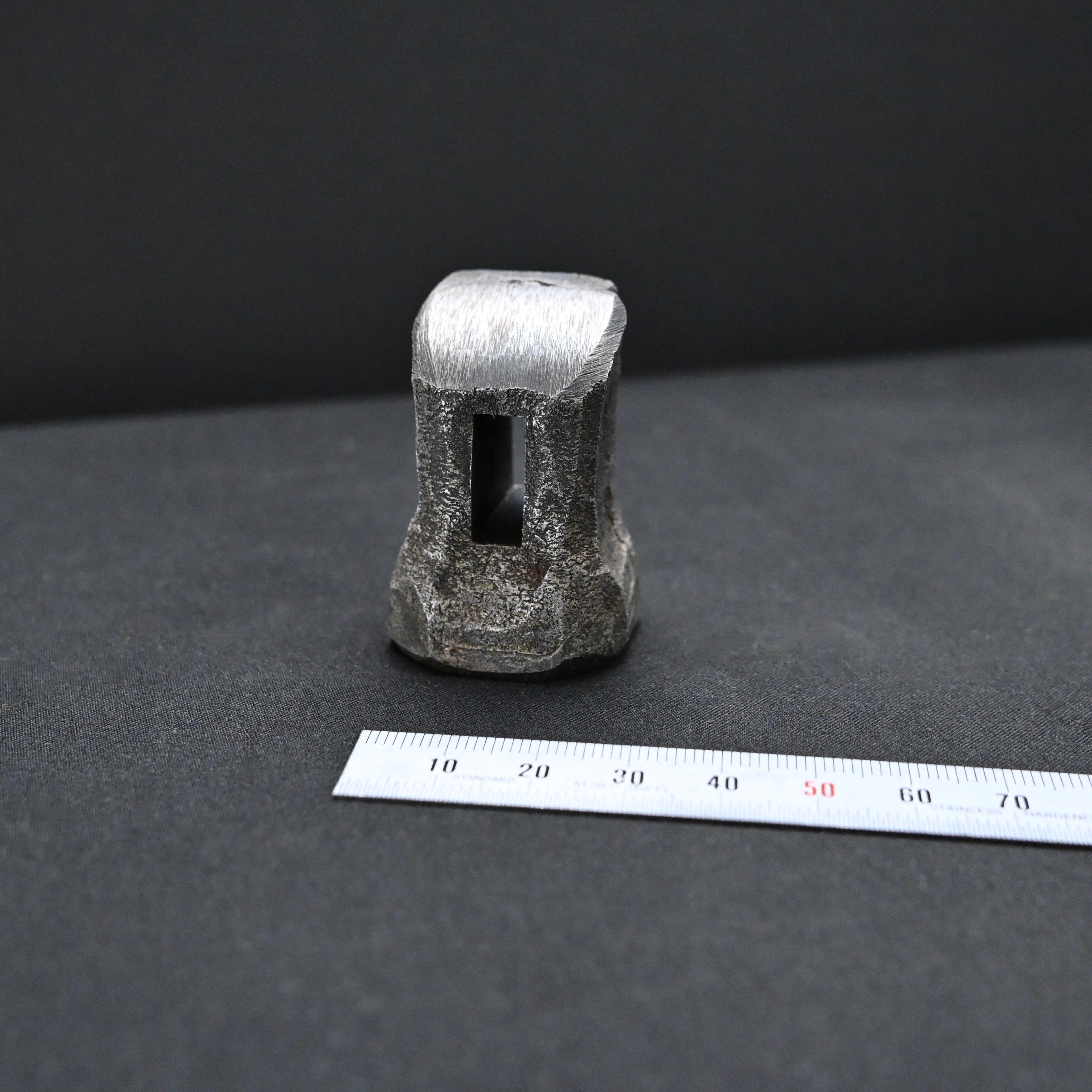 Sozen Otafuku Hammers Hand made Pasting steel   素全 鋼付お多福玄翁 心無垢 175g