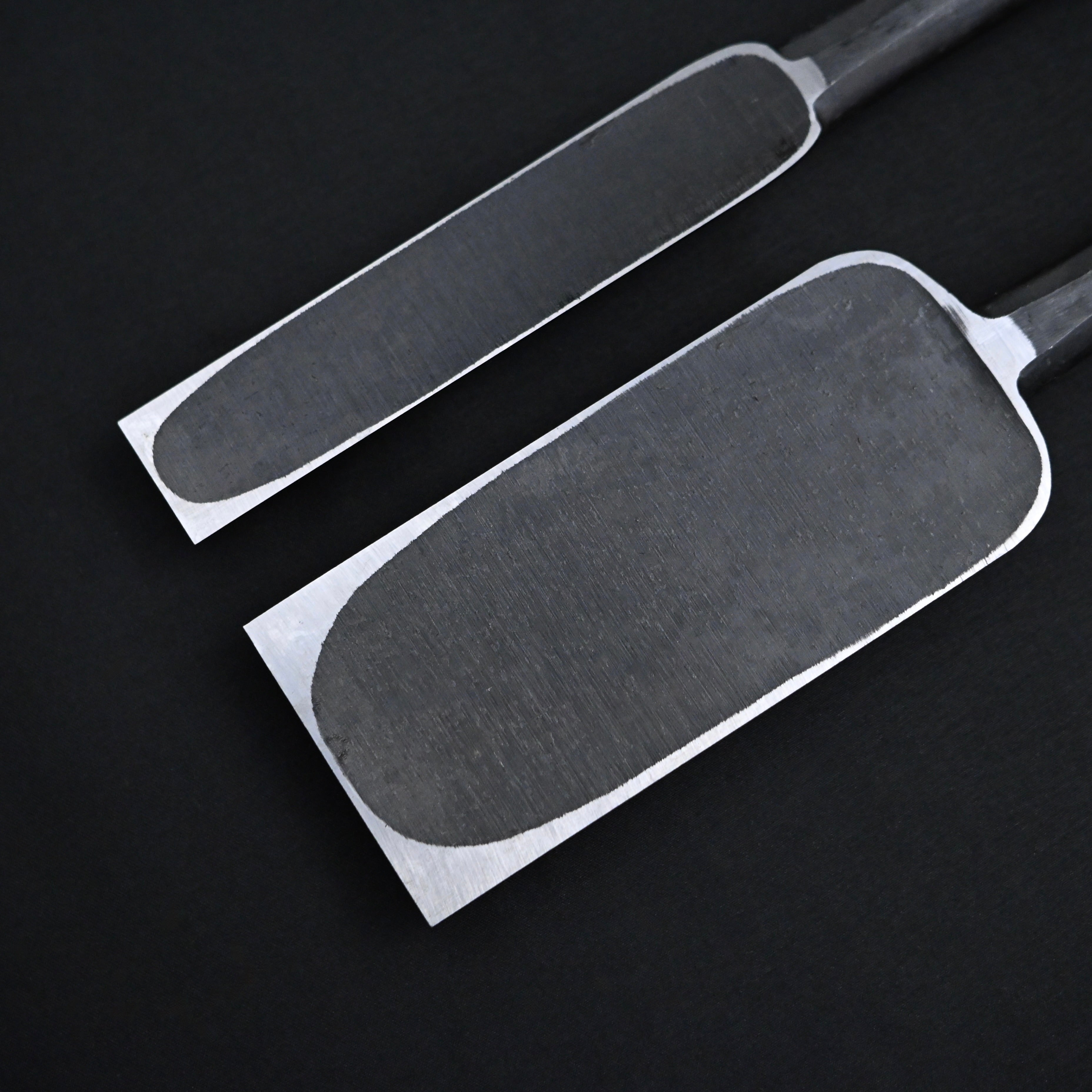 Sukemaru Slick Chisels set (Ootsuki-nomi, Hontsuki-Nomi)  with white steel 助丸 本突き組鑿  24mm / 54mm