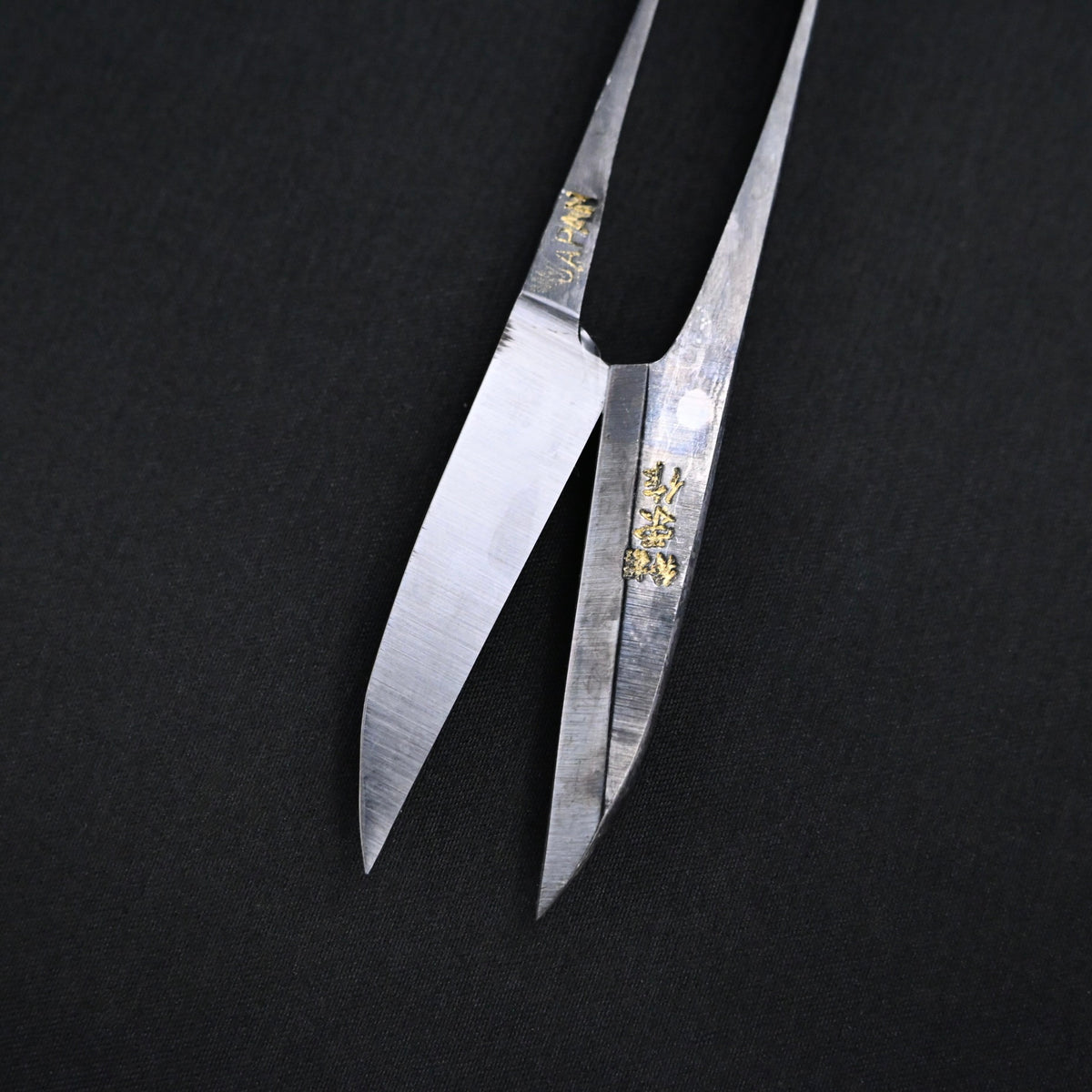 Ryosaku Handmade Japanese Grip Scissors long blade 荣作 握り鋏 手作り 長刃