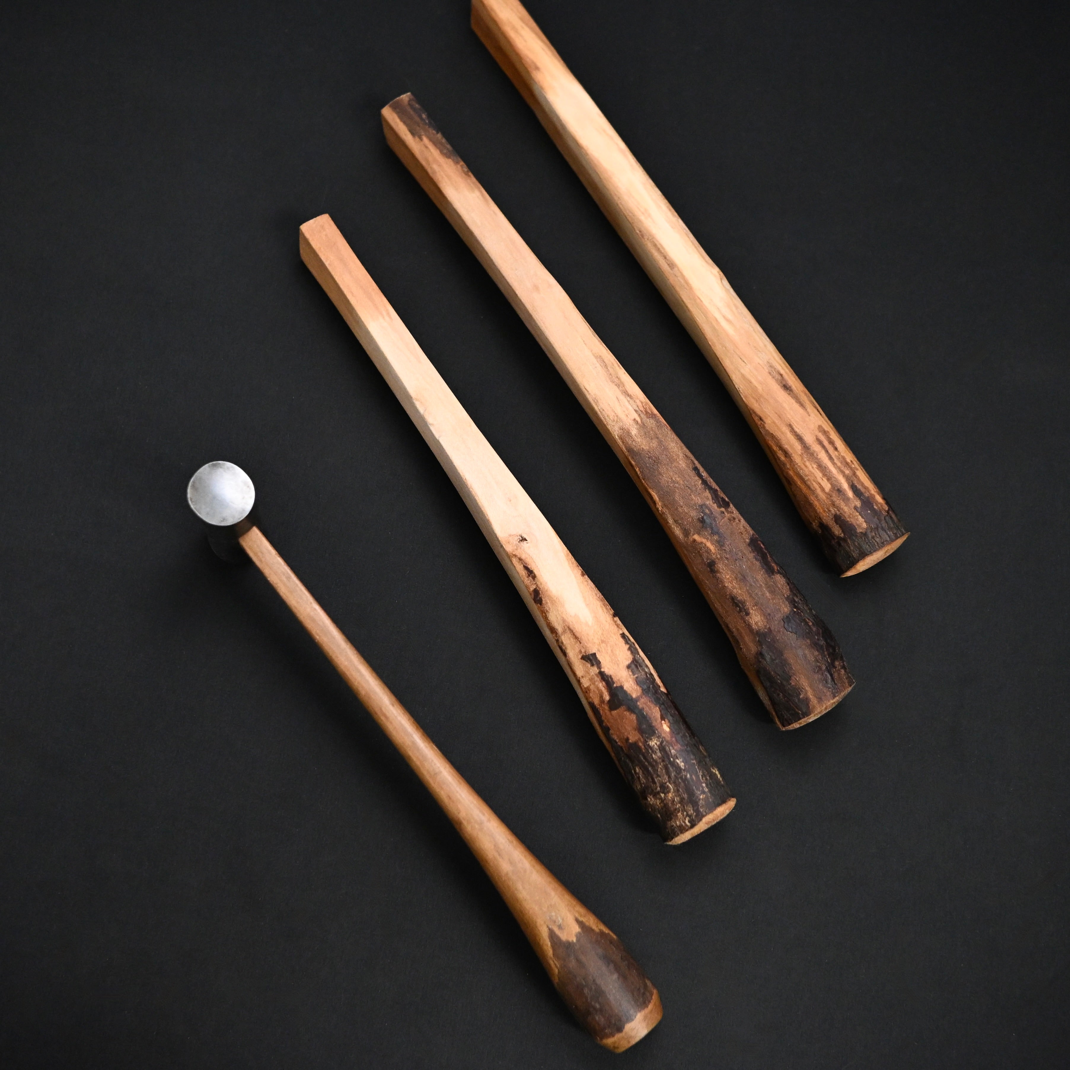 Sozen Japanese Ushigoroshi hammer handles Special Made    素全 ウシゴロシ玄能柄 別注品
