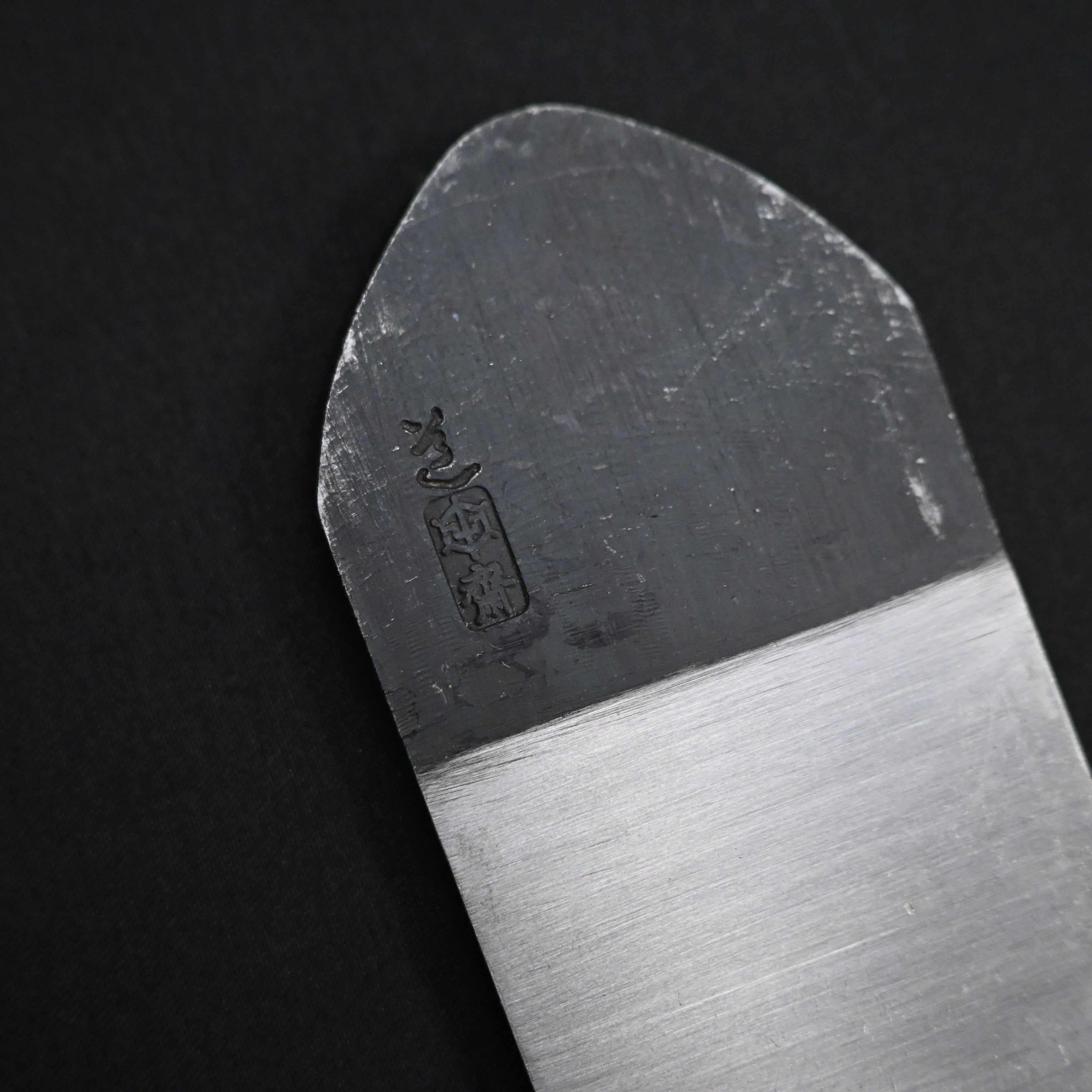 Tasai  Mini Flat Plane black Kasumi finish with Blue steel  mamehira kanna  田斎作 黒霞仕上 豆平鉋 42mm