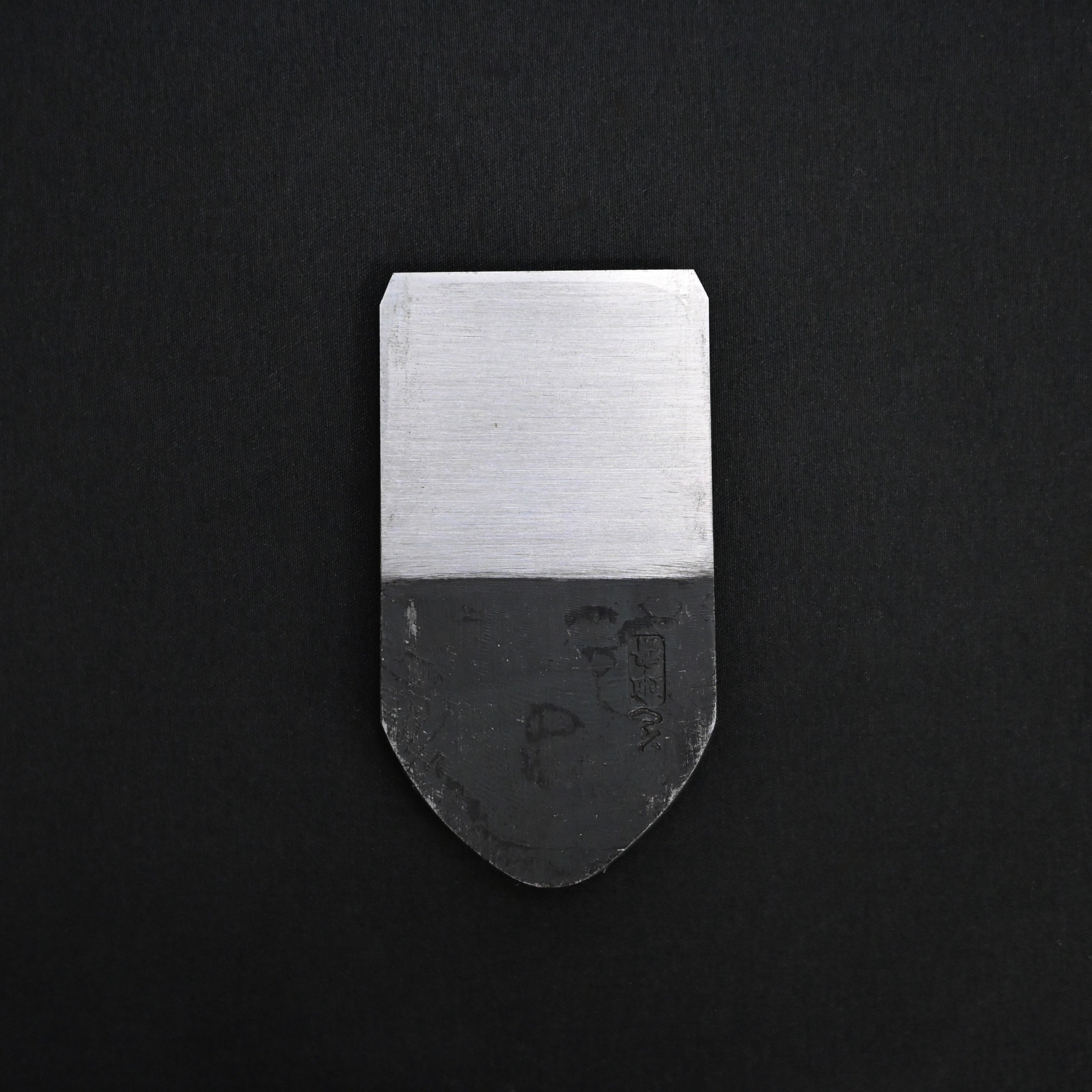 Tasai  Mini Flat Plane black Kasumi finish with Blue steel  mamehira kanna  田斎作 黒霞仕上 豆平鉋 42mm