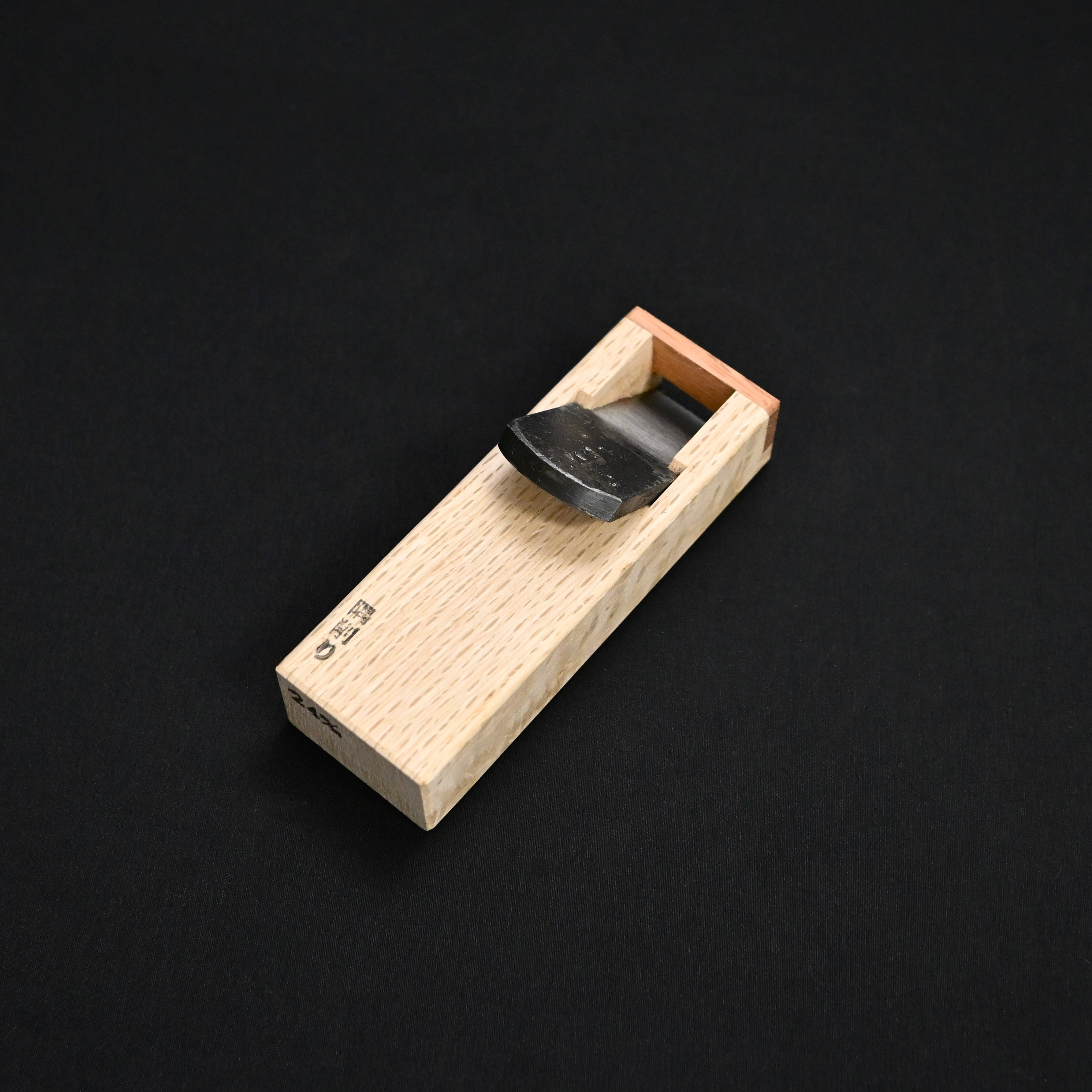 Old stock Kouetsu Mini Plane set (x9 planes) with White steel    掘出し物 広悦 細工組鉋 24mm (九本組)