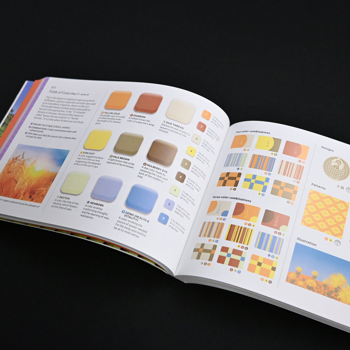 Japanese Color Harmony Dictionary - Traditional Colors of Japan 配色アイデア手帖 日本の美しい色と言葉 心に響く和のデザインがつくれる本（SBクリエイティブ刊）英訳版