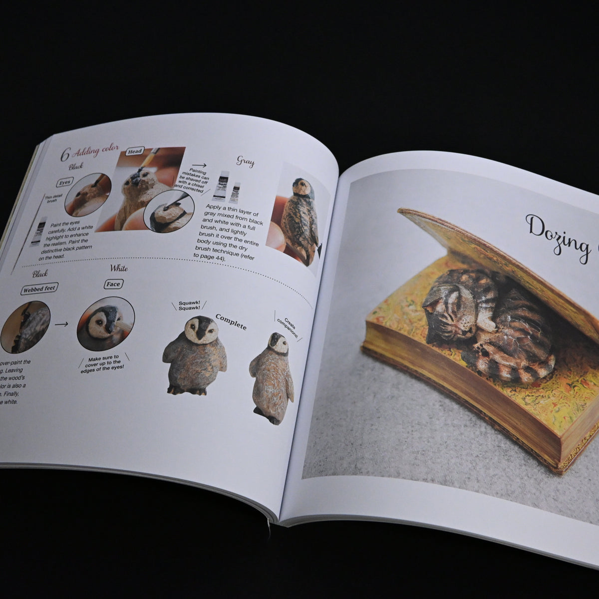 A Beginner's Guide to Animal Woodcarving 『はじめての木彫りどうぶつ手習い帖』（雷鳥社刊）英訳版