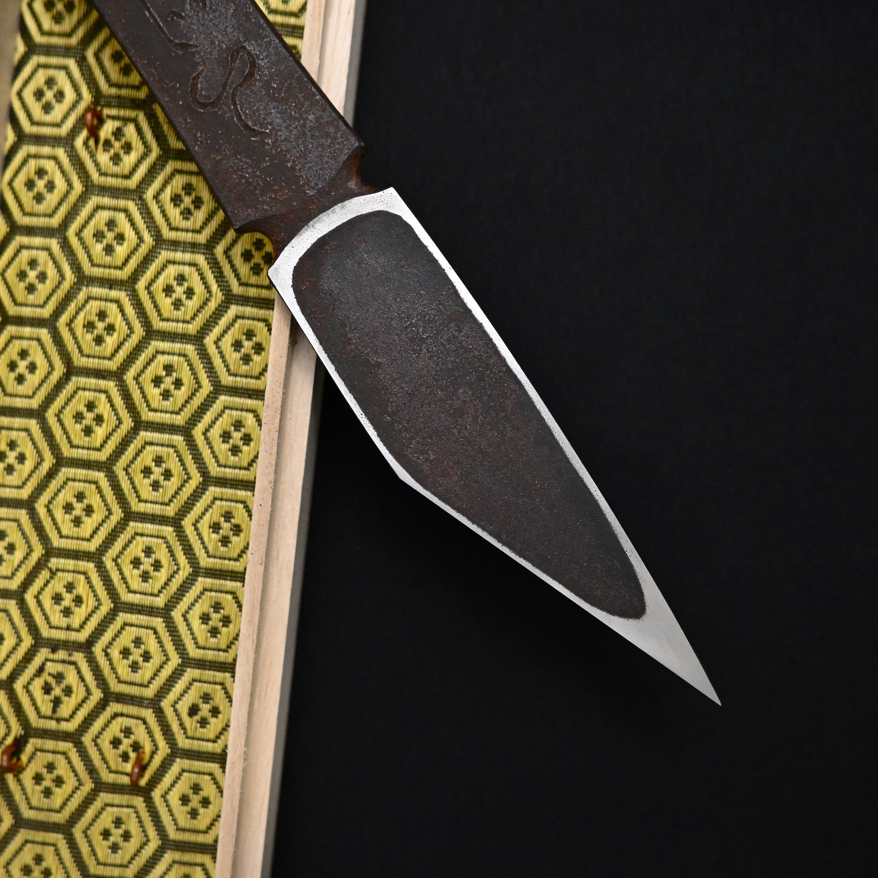 Sansen Iiki-Hirotsugu Left hand Kiridashi by Sozen Carving  山川異域 廣貢 素全作 切出し小刀 左 24mm