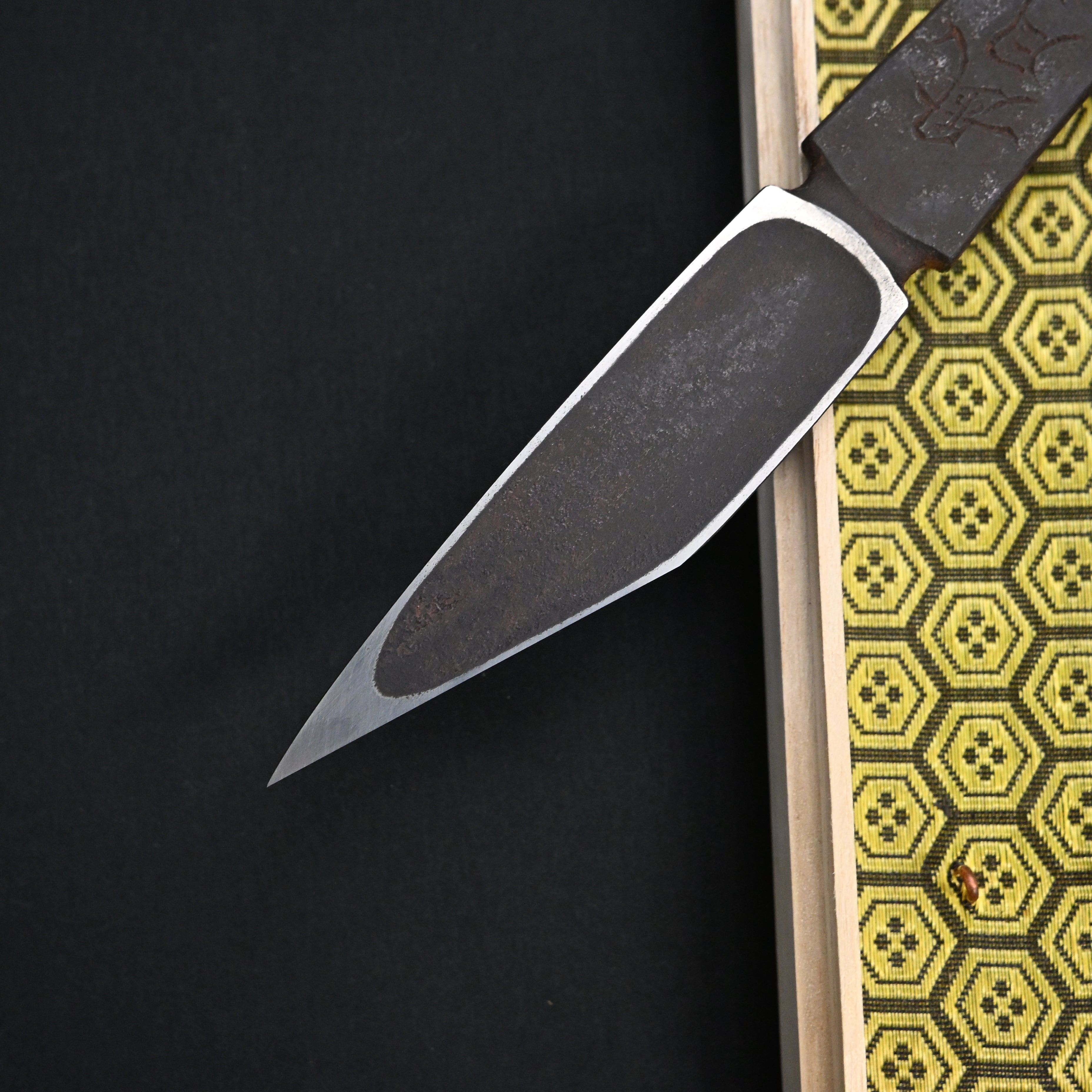 Fugetsudouten-Hirotsugu Right hand Kiridashi by Sozen  Carving  風月同天 廣貢 素全作  切出し小刀 右 24mm