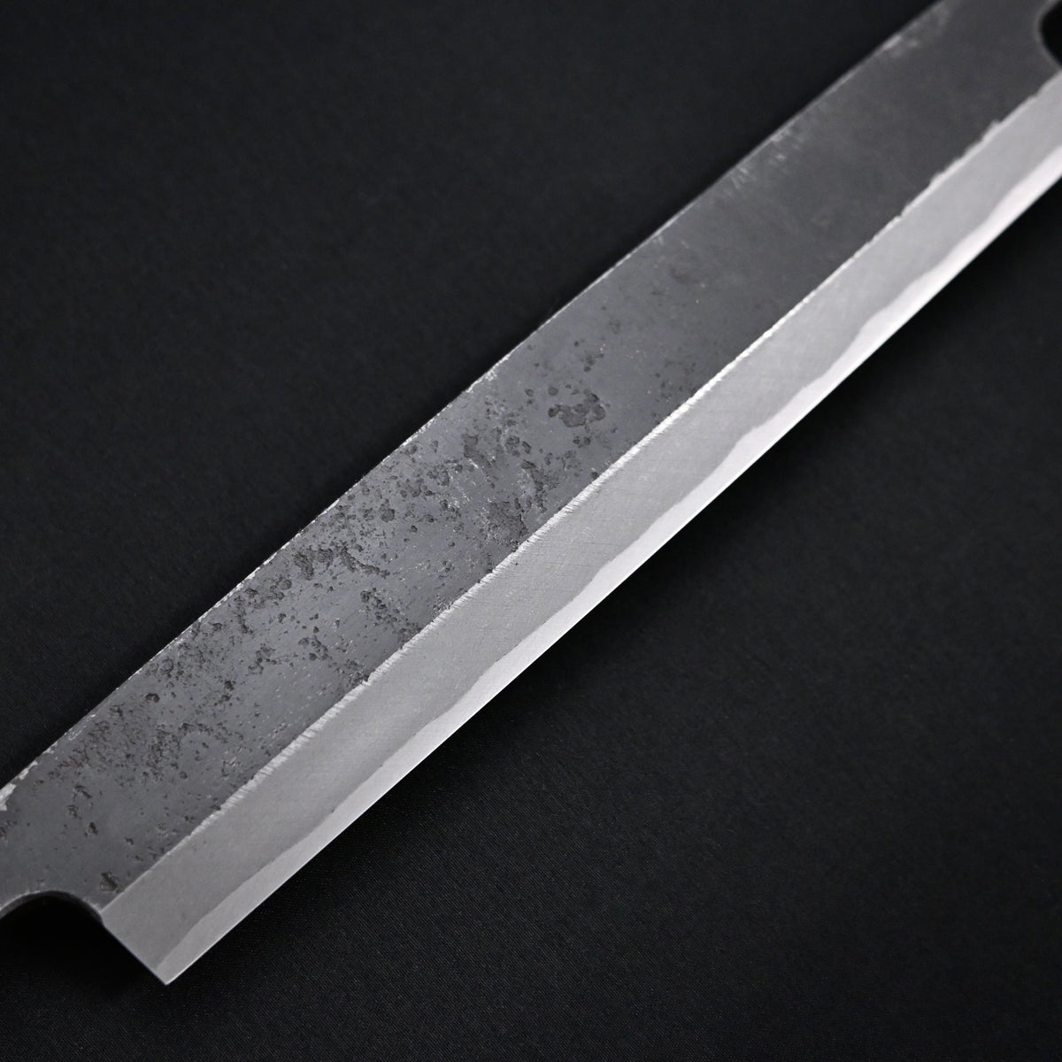 #2 Hinadori Sen Woodworking Drawknife Blue Steel  by Nitadori   似鳥作 雛鳥 木工用銑 青紙鋼 (#2)