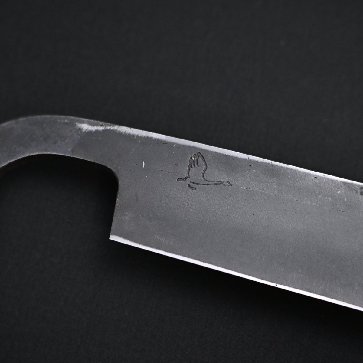 #2 Hinadori Sen Woodworking Drawknife Blue Steel  by Nitadori   似鳥作 雛鳥 木工用銑 青紙鋼 (#2)