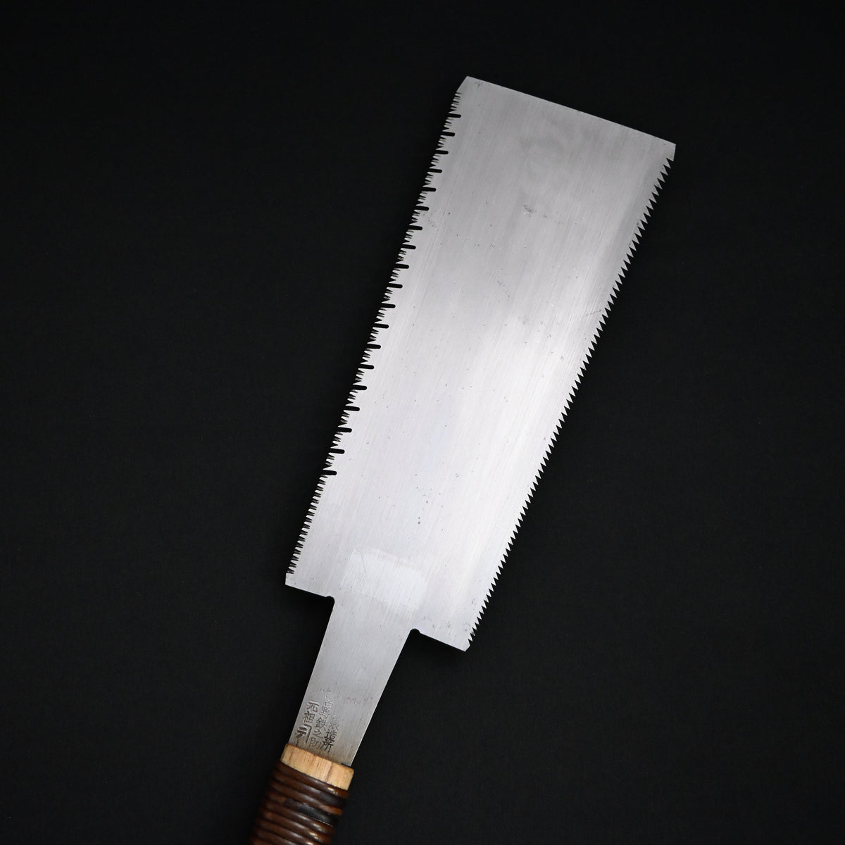 宮野鉄之助作 両刃鋸 240mm 長勝鋸目立 針葉材用  Rare stock Miyano Tetsunosuke Double Edge (Ryoba) Hand Made Saw by  Nagakatsu for Soft wood
