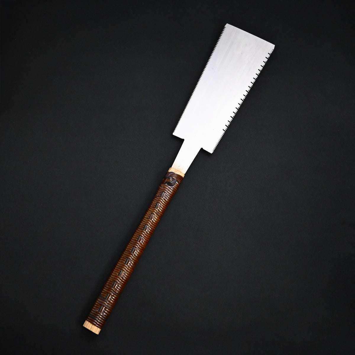 宮野鉄之助作 両刃鋸 240mm 長勝鋸目立 針葉材用  Rare stock Miyano Tetsunosuke Double Edge (Ryoba) Hand Made Saw by  Nagakatsu for Soft wood