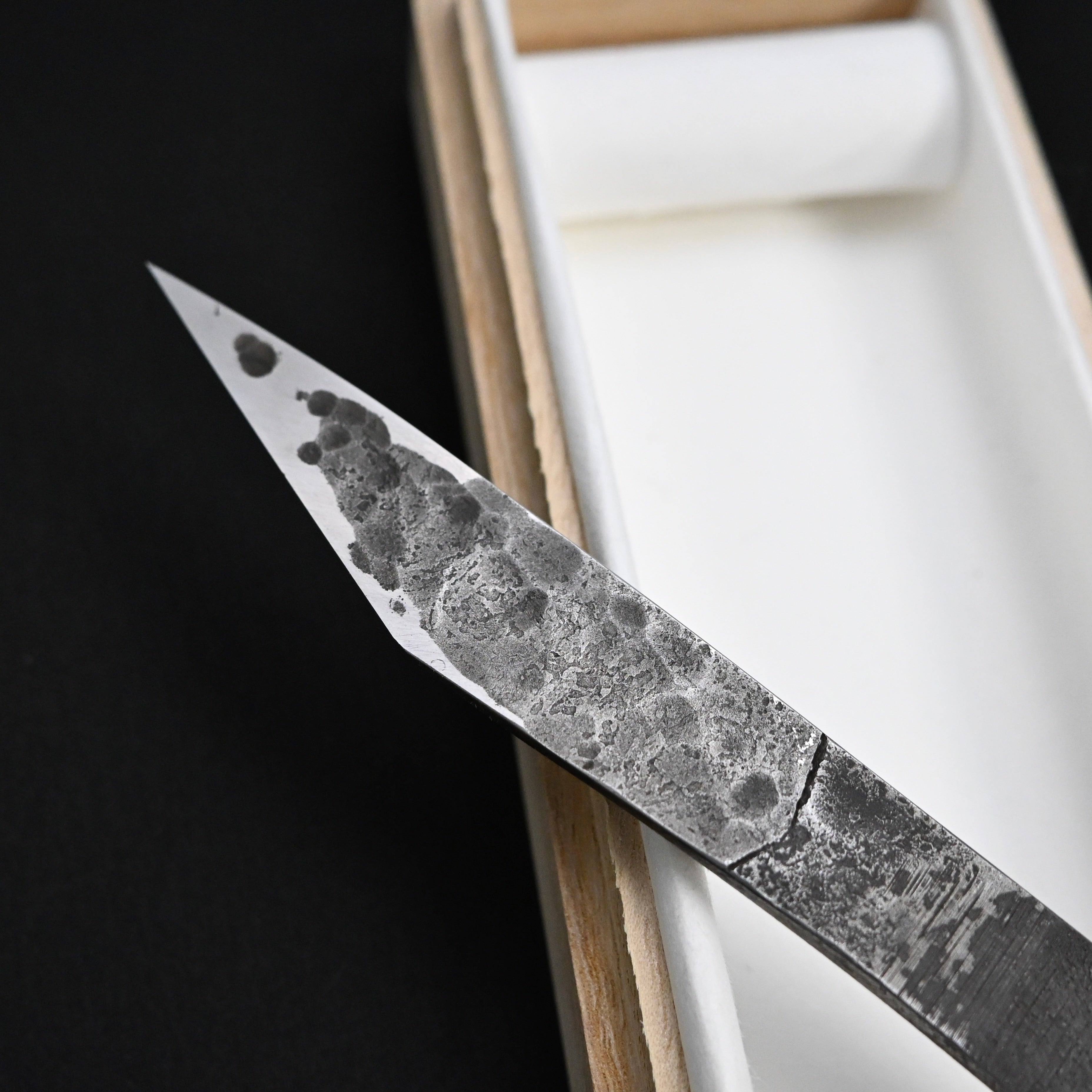 Mizumute Kiridashi Knife Right hand by Sozen Carving  水無定 素全作 切出し小刀 右 18mm