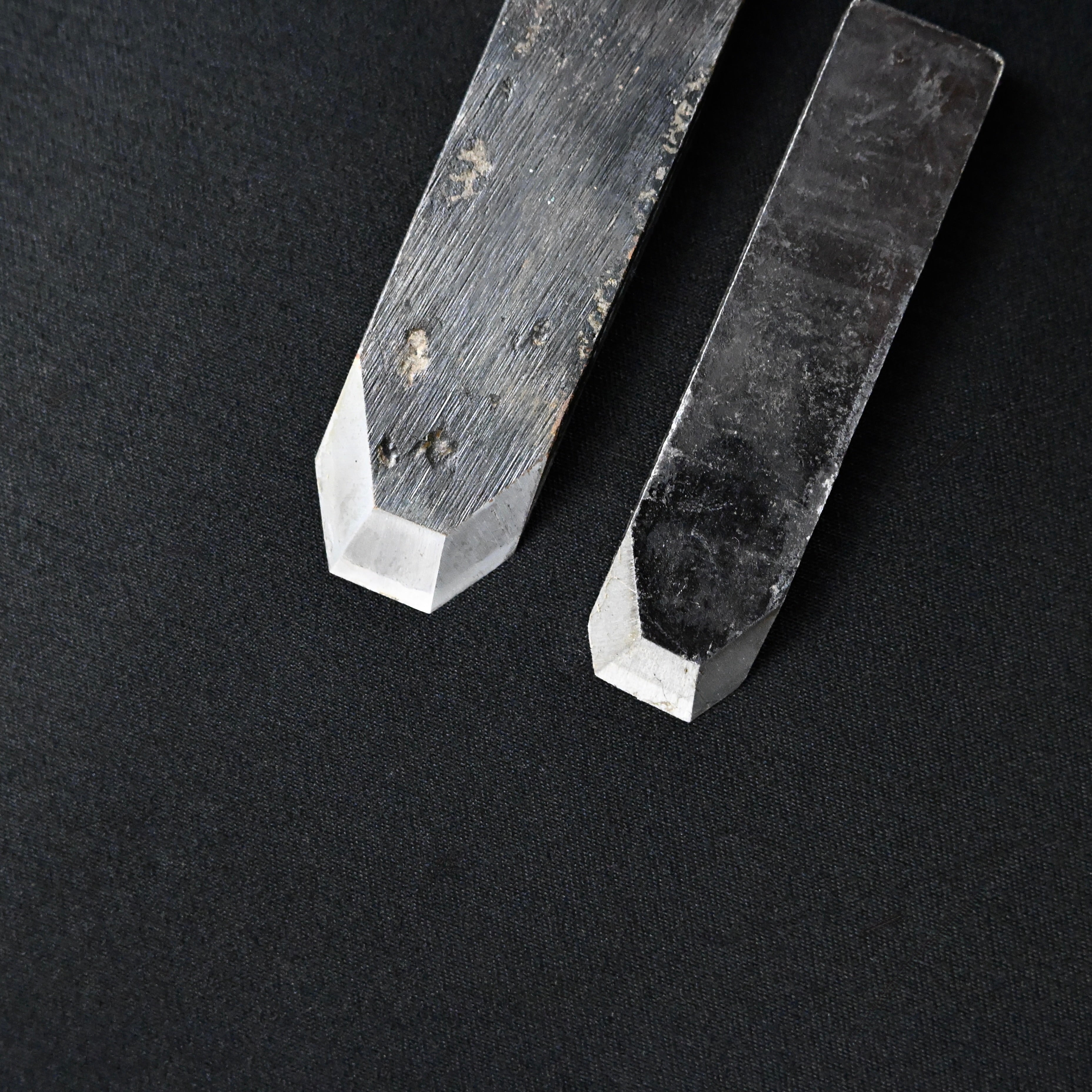 掘出し物 悦英 平銀杏面(貴丁面)鉋　 Old stock Etsuei flat Ginnanmen (Kichomen) Plane Kanna
