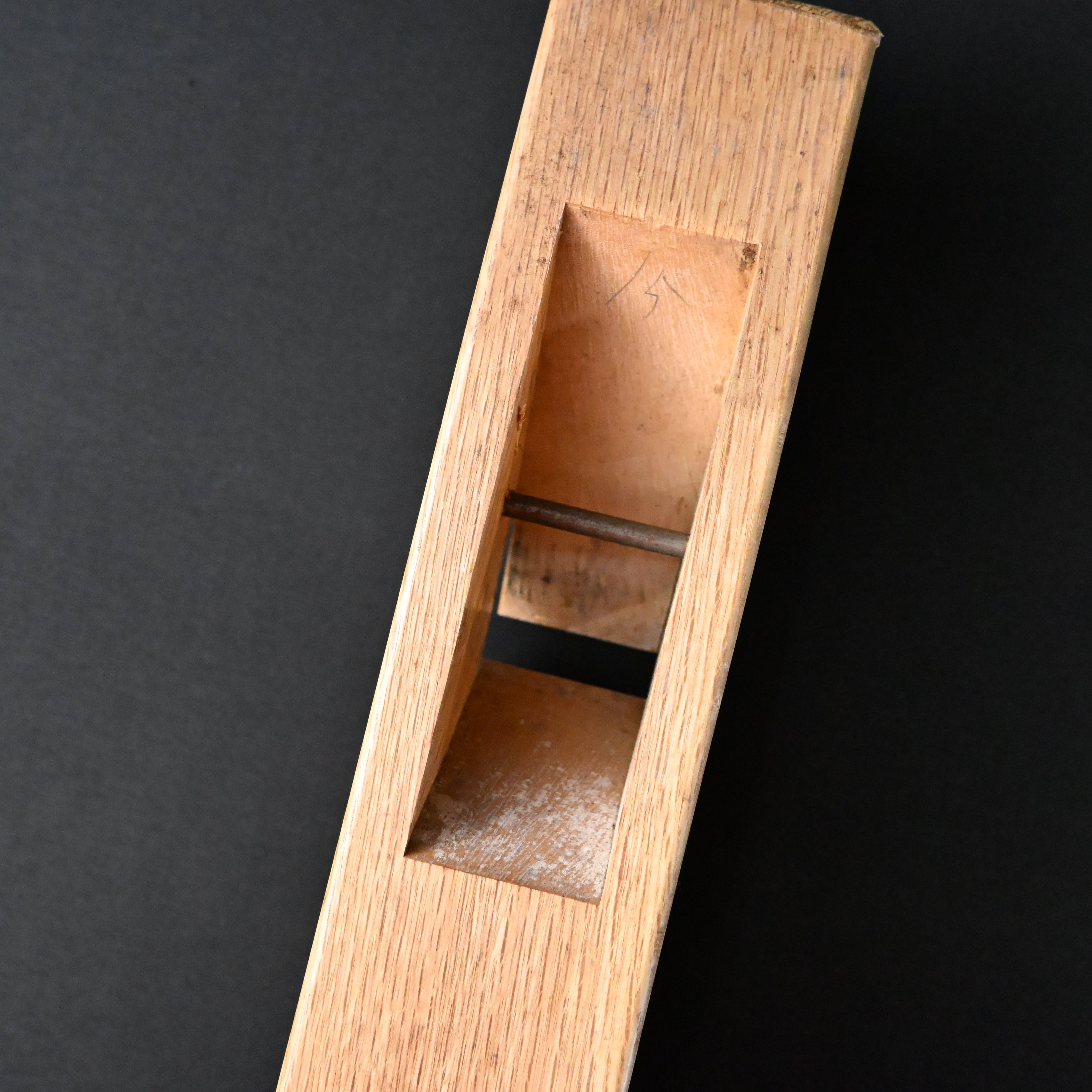 掘出し物 悦英 底取鉋#2　 Old stock Etsuei Bottom Clean Plane Sokodori Kanna