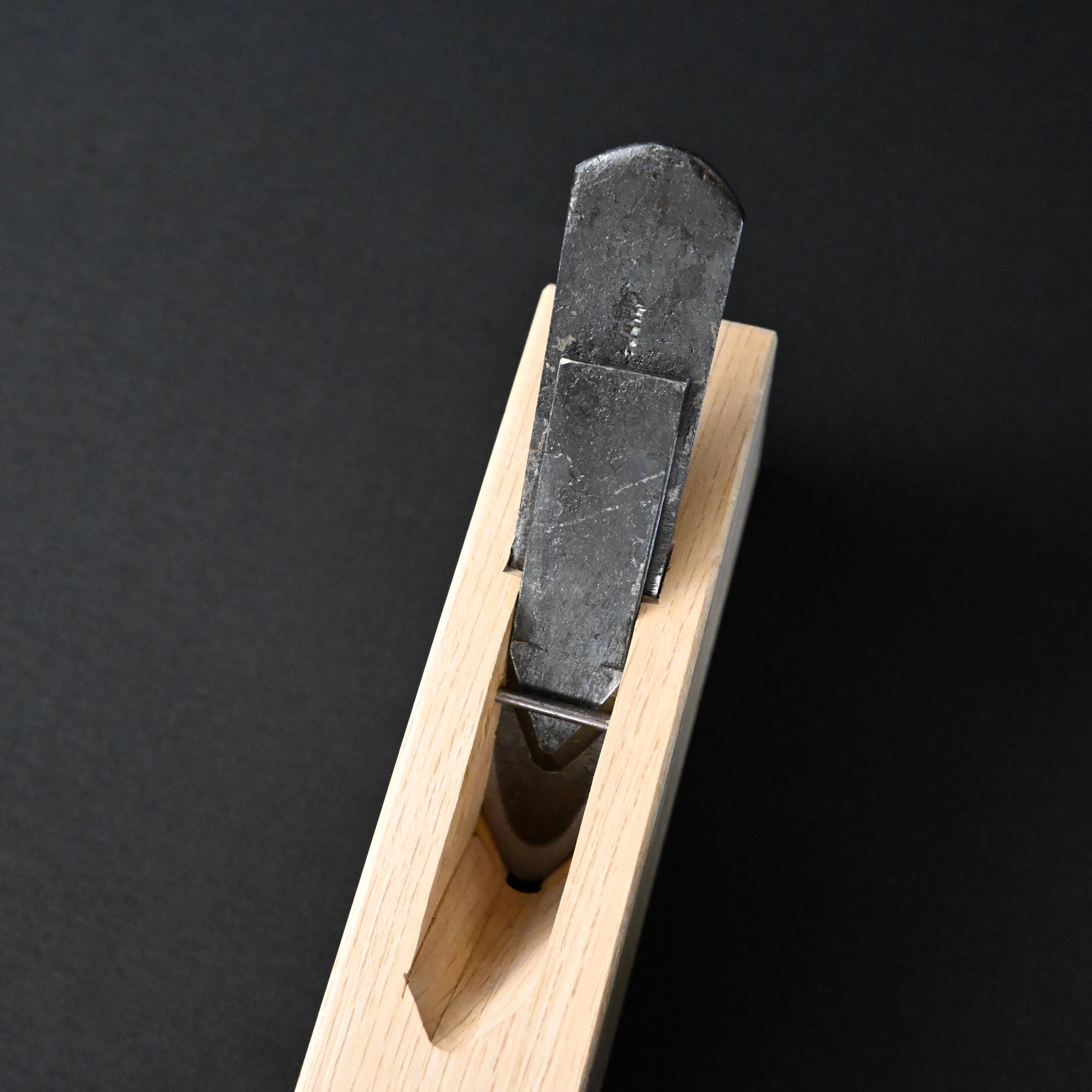 掘出し物 悦英 サワ面鉋　 Old stock Etsuei flat Sawamen Plane Kanna