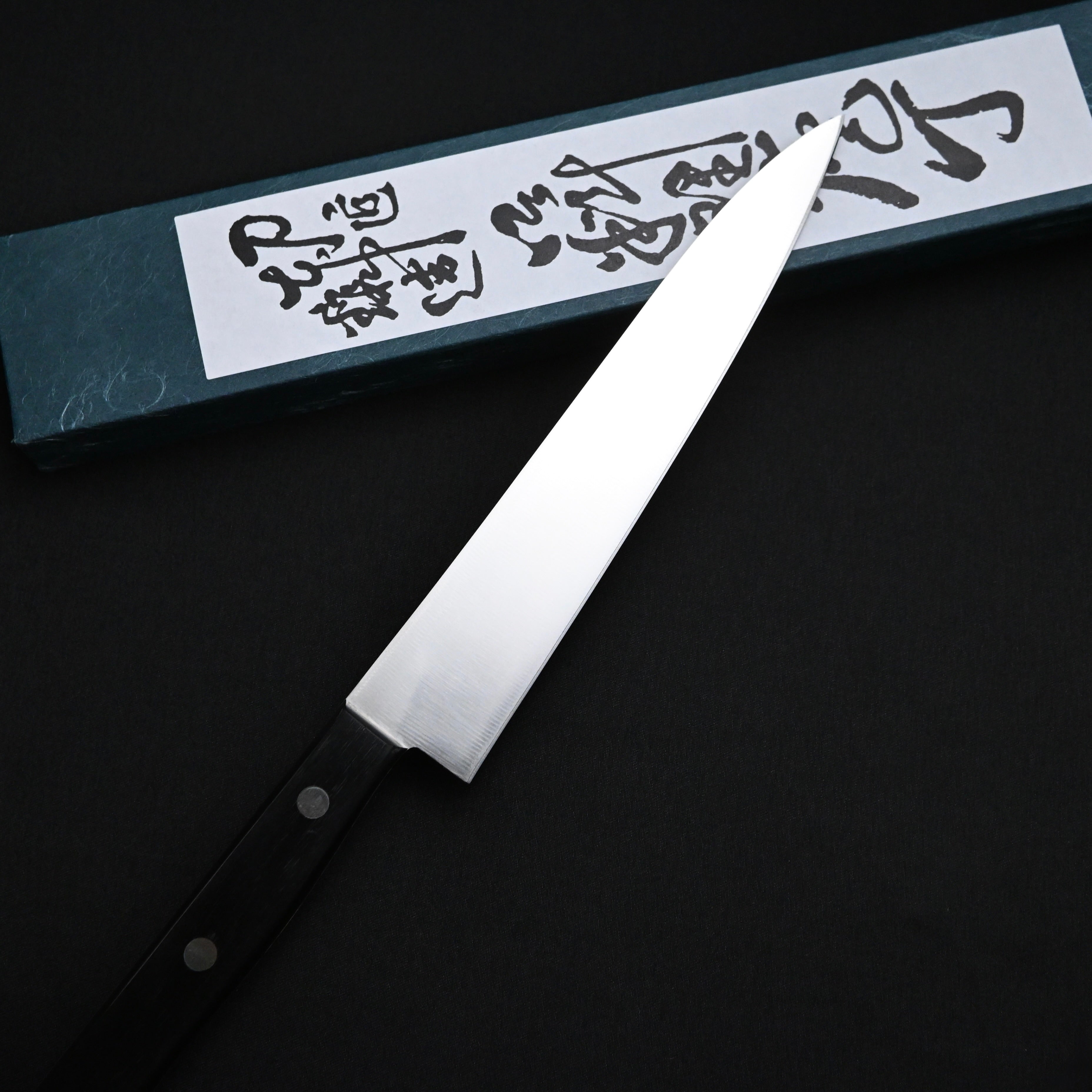江戸菊水 ステンレス ペティ 150mm ローズ柄     Edo Kikusui Stainless Steel Petit Knife