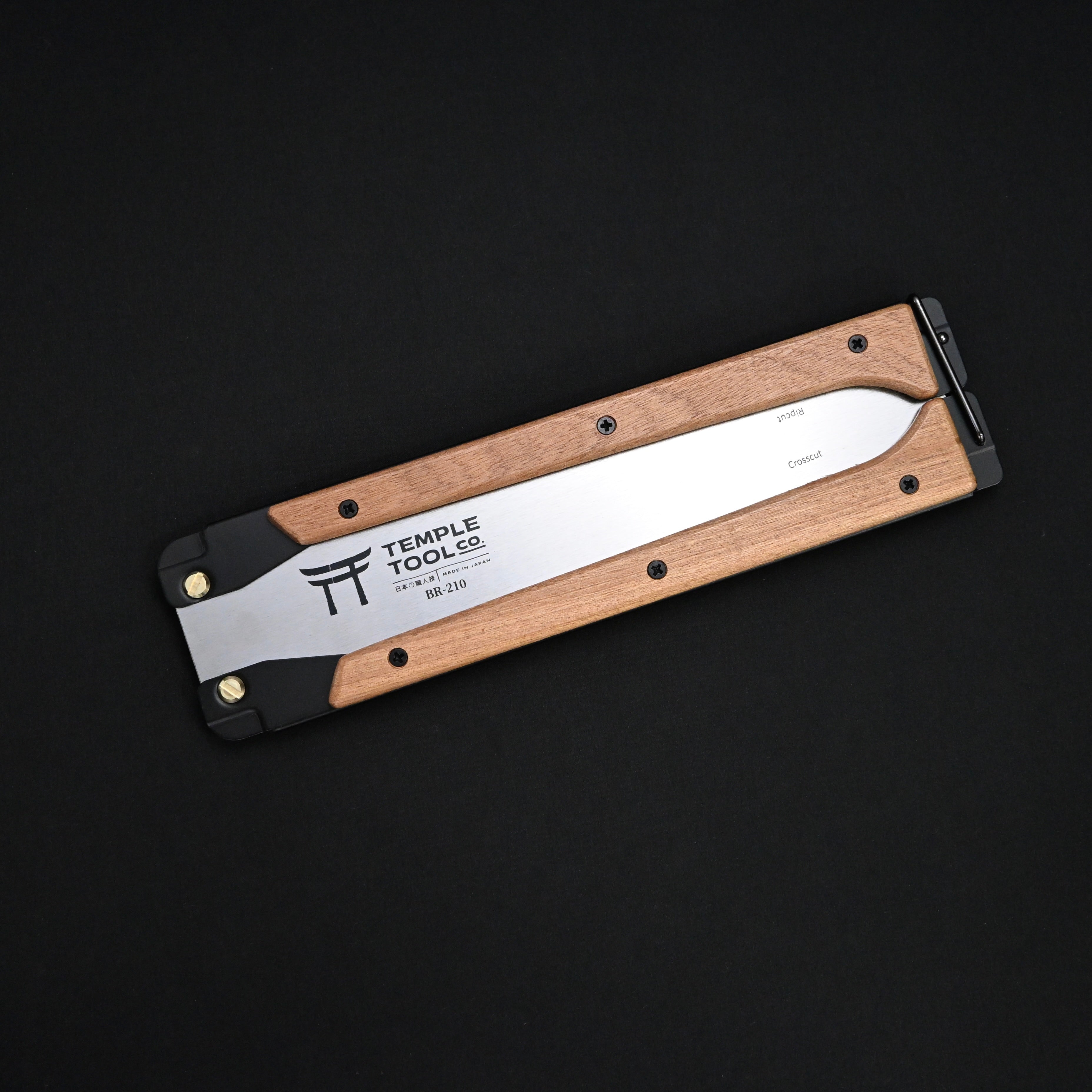Temple Tool The Folding "Butterfly Saw" Double-Edge  テンプルツール バタフライソー 両刃鋸  210mm