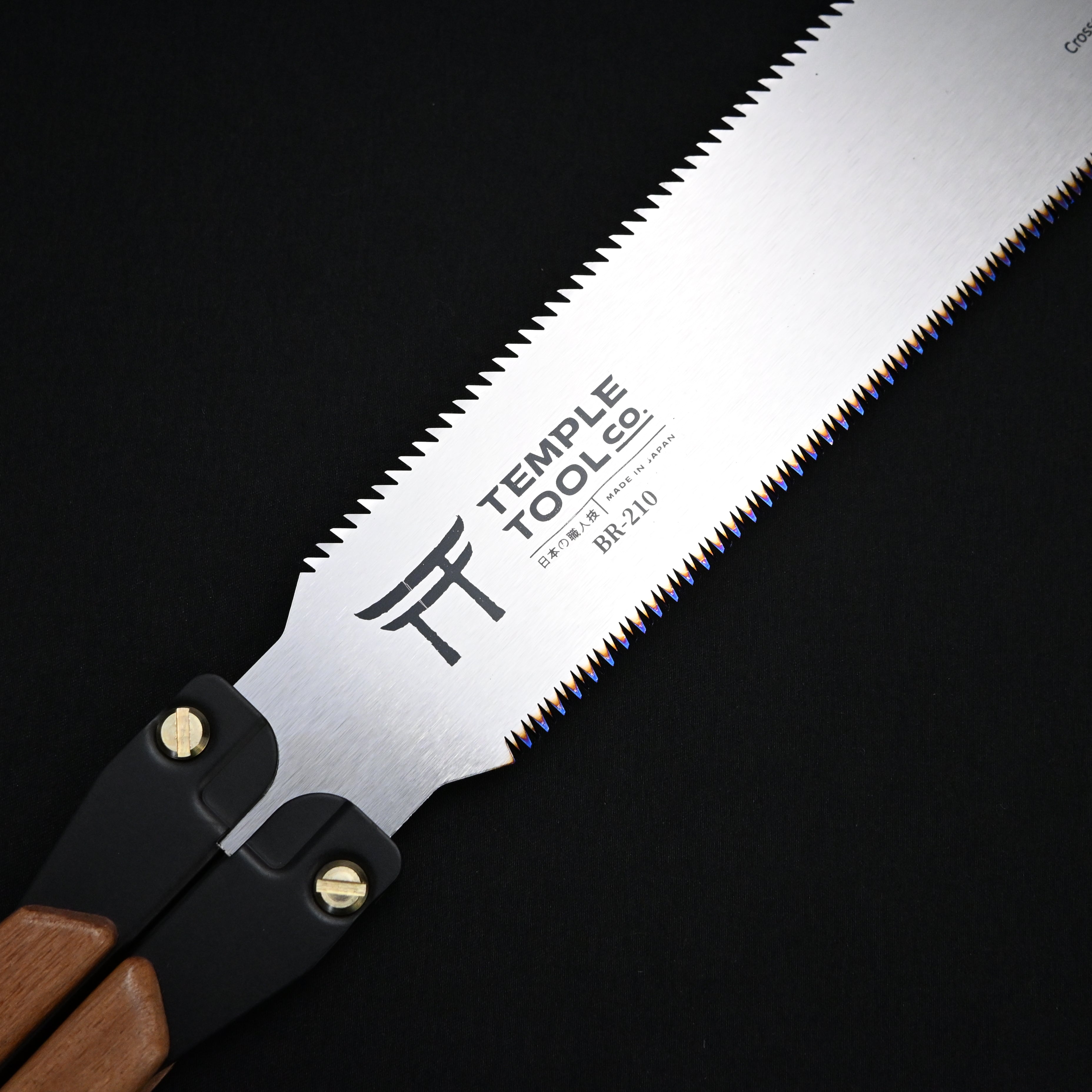 Temple Tool The Folding "Butterfly Saw" Double-Edge  テンプルツール バタフライソー 両刃鋸  210mm