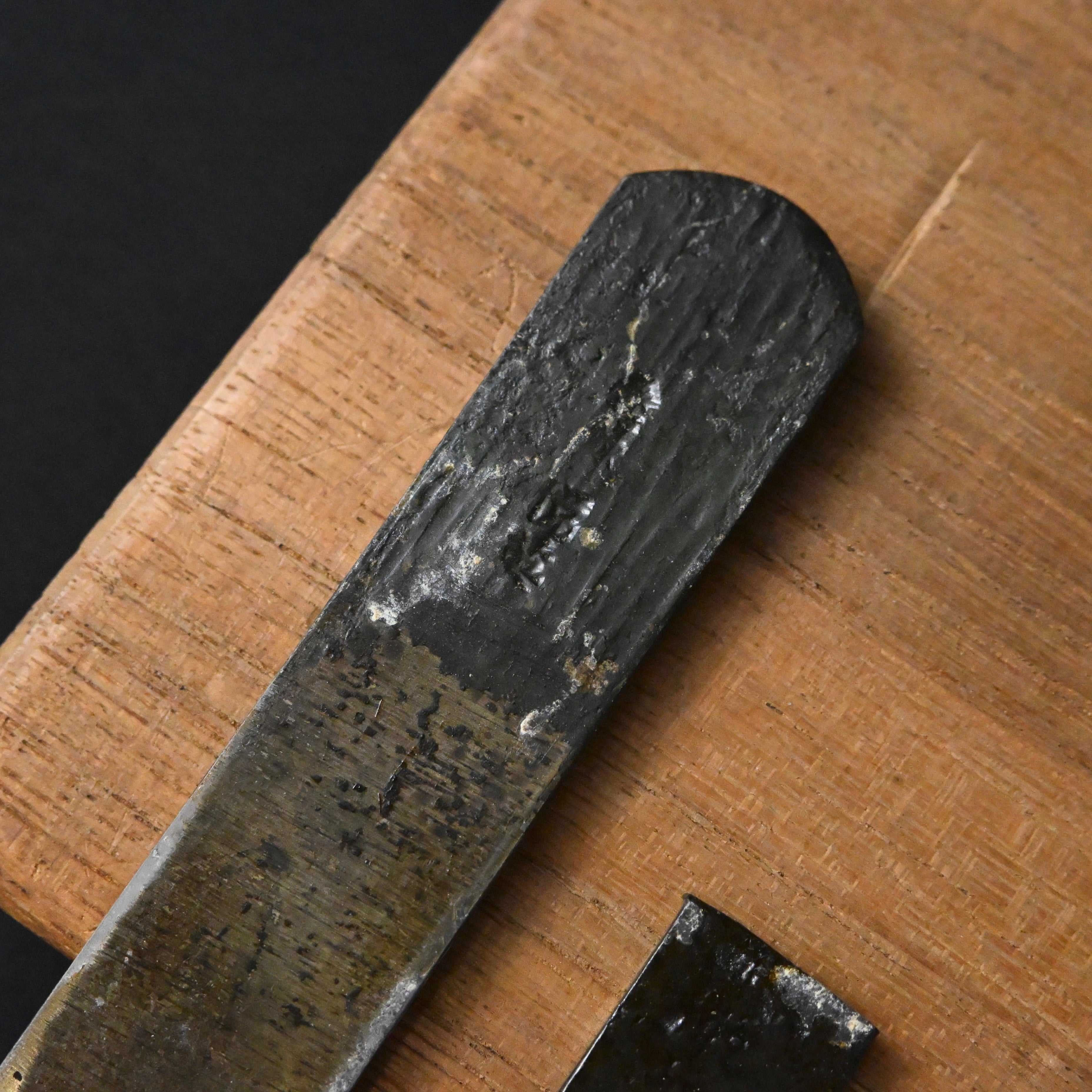 掘出し物 悦英 剣鉋 #2　 Old stock Etsuei Ken Plane (V-groove plane)