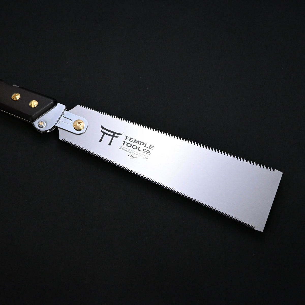 Temple Tool The Folding Ryoba Saw 240mm テンプルツール 折込式両刃鋸