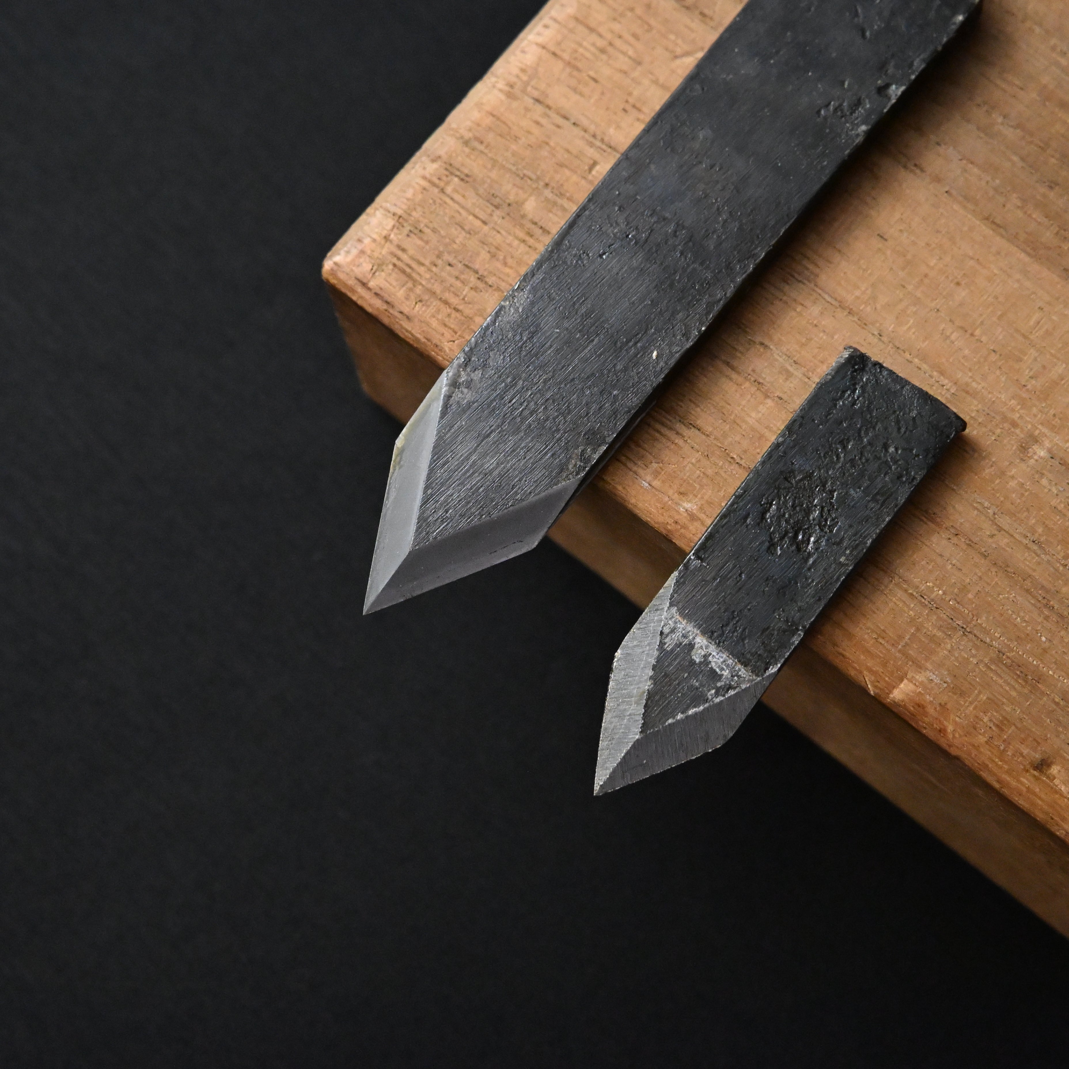 掘出し物 悦英 剣鉋 #2　 Old stock Etsuei Ken Plane (V-groove plane)