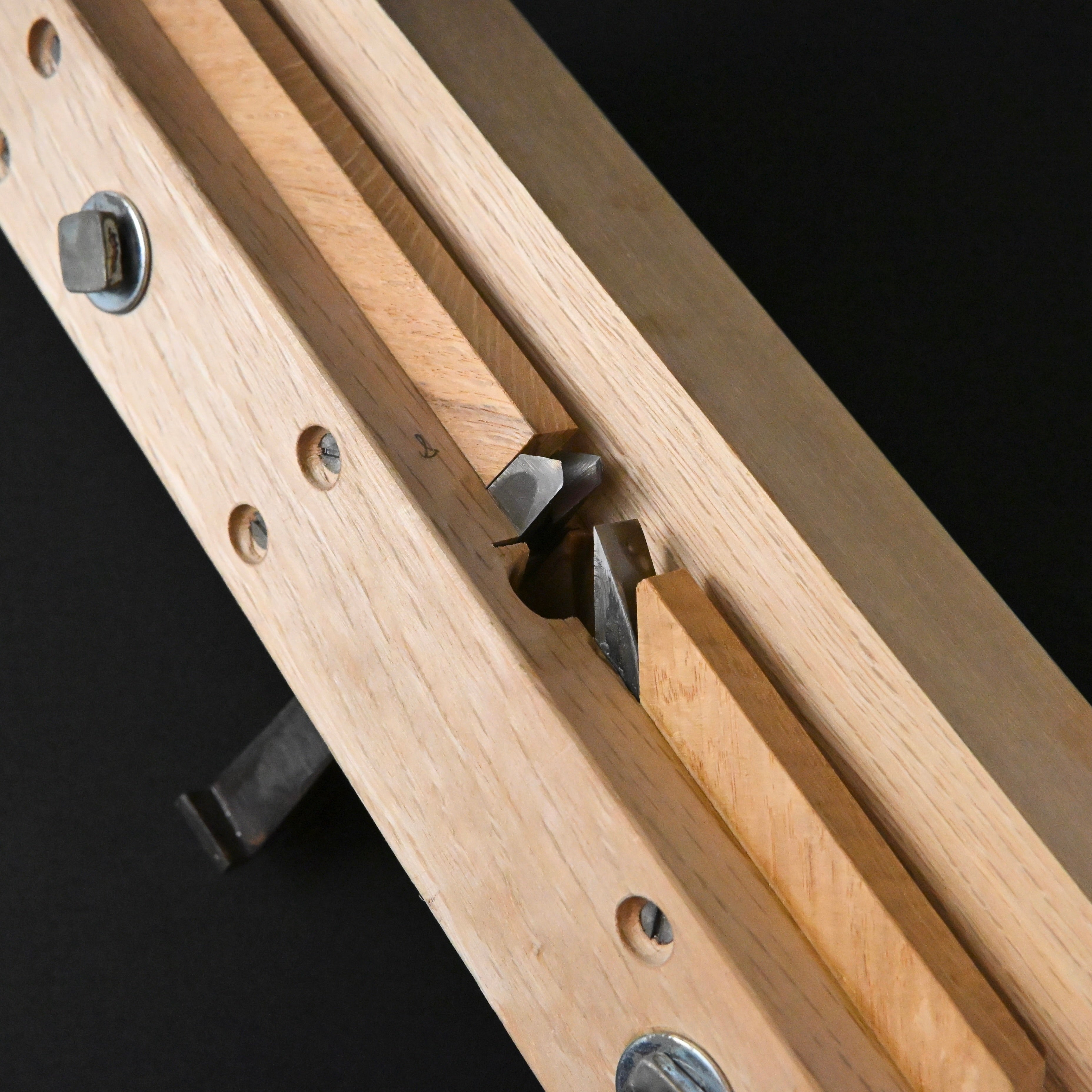 掘出し物 悦英 機械作里鉋　 Old stock Etsuei Kikai-shakuri Plane