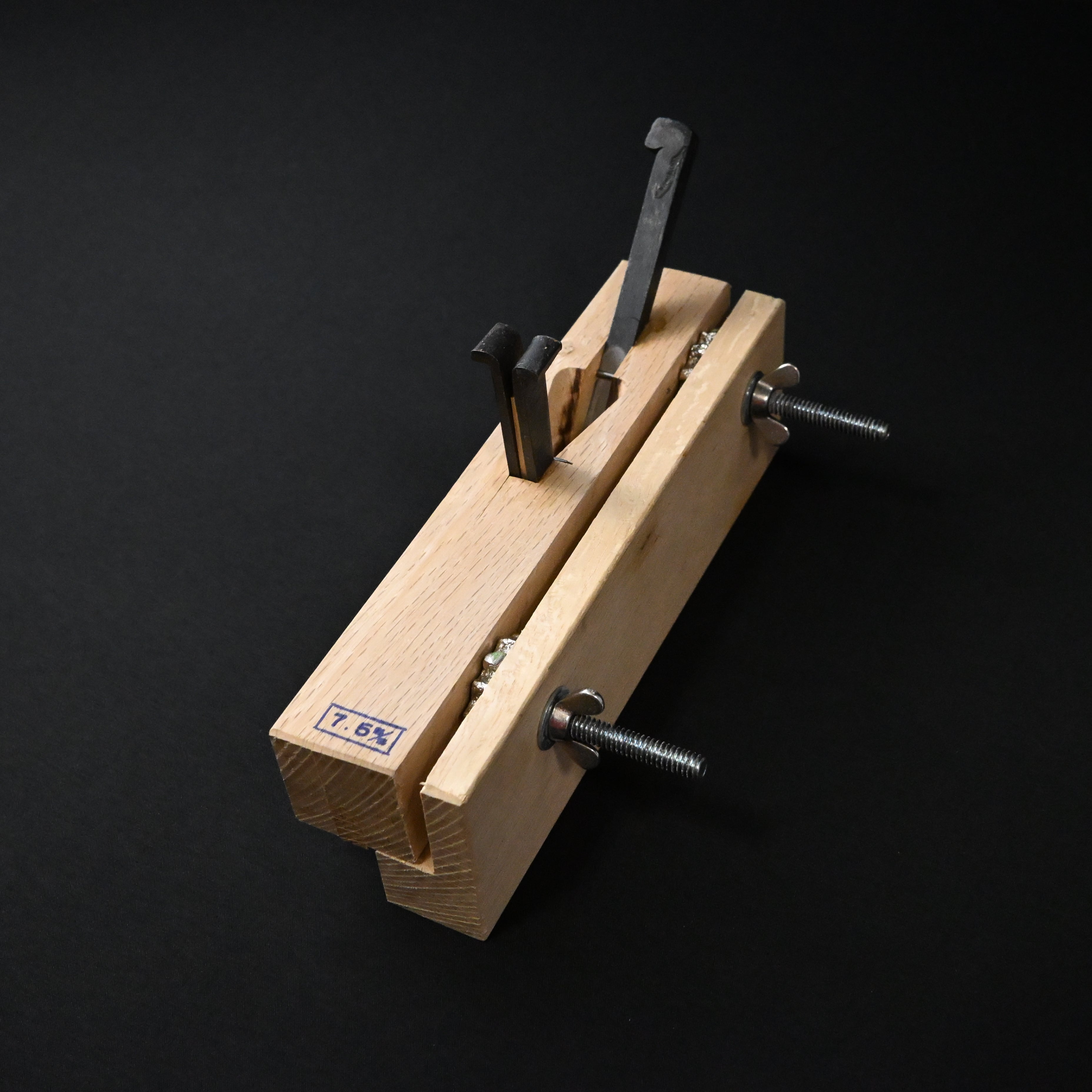 掘出し物 悦英 機械作里鉋　 Old stock Etsuei Kikai-shakuri Plane