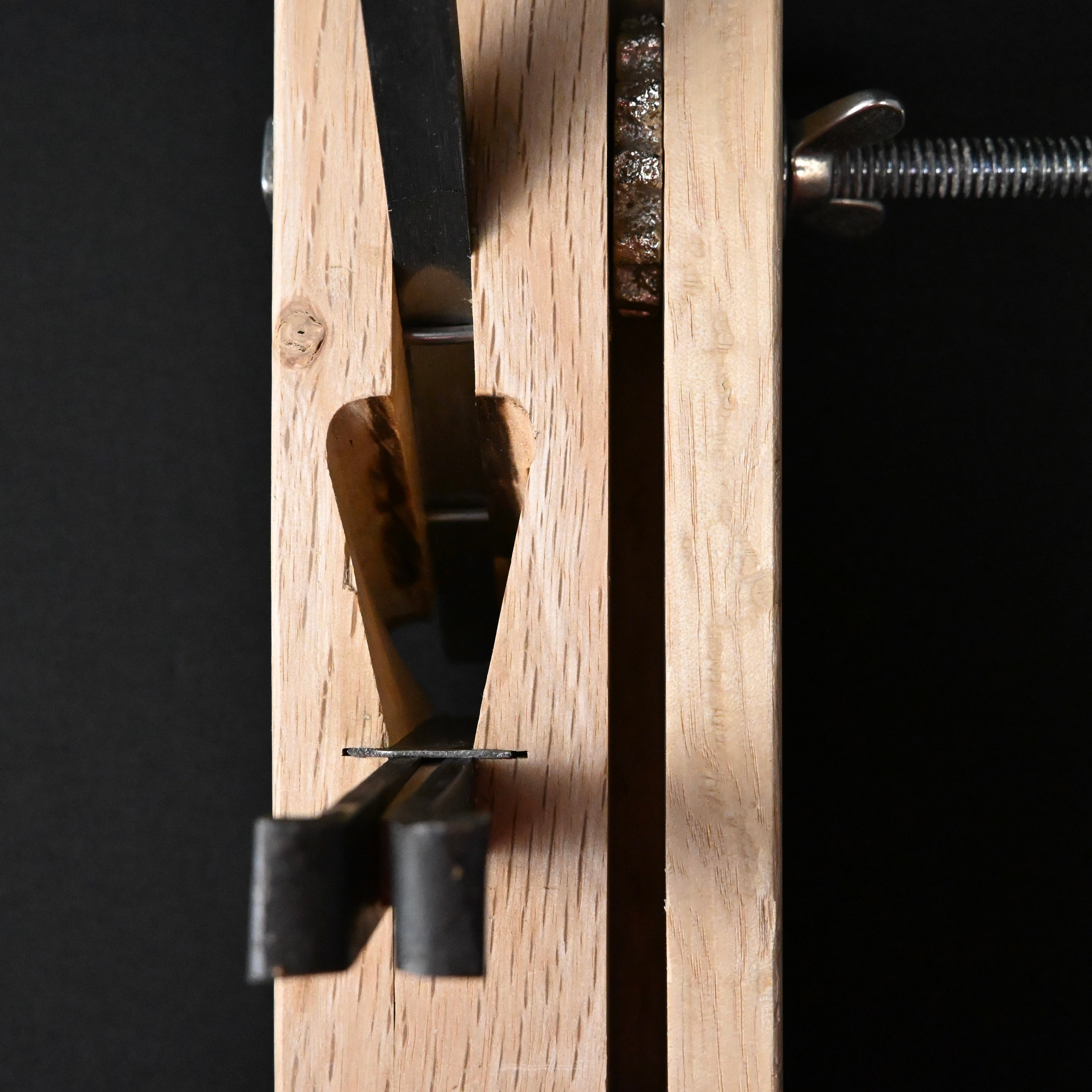 掘出し物 悦英 機械作里鉋　 Old stock Etsuei Kikai-shakuri Plane