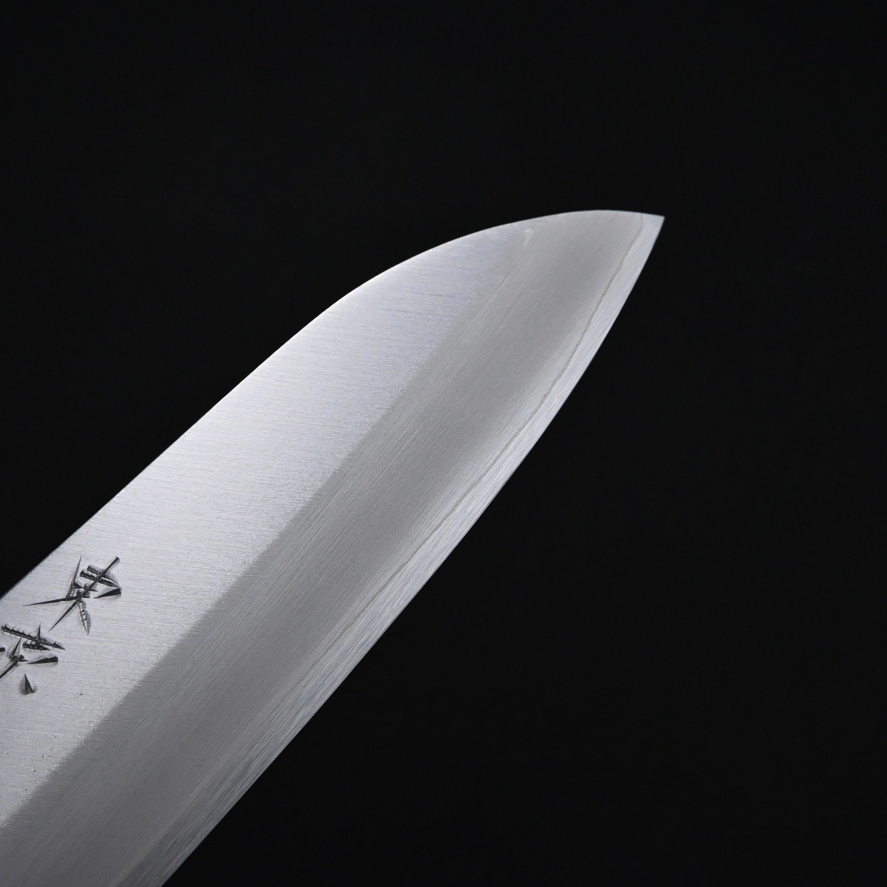 侊悦  小三徳和包丁 140mm 焼栗柄