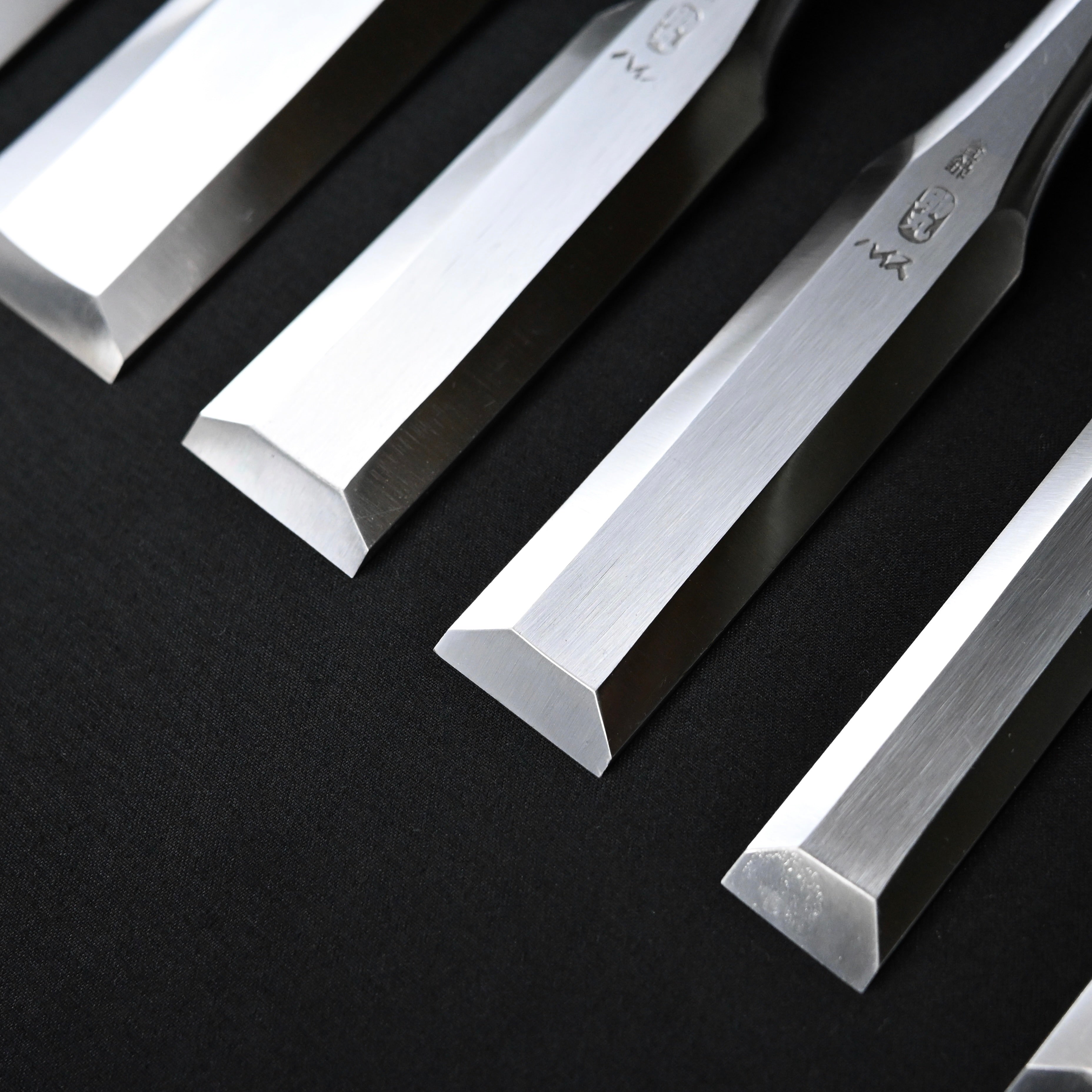 うしめろ Sukemaru 4th Damekiri Chisels Set with Triple Ura 四代助丸作 碓氷