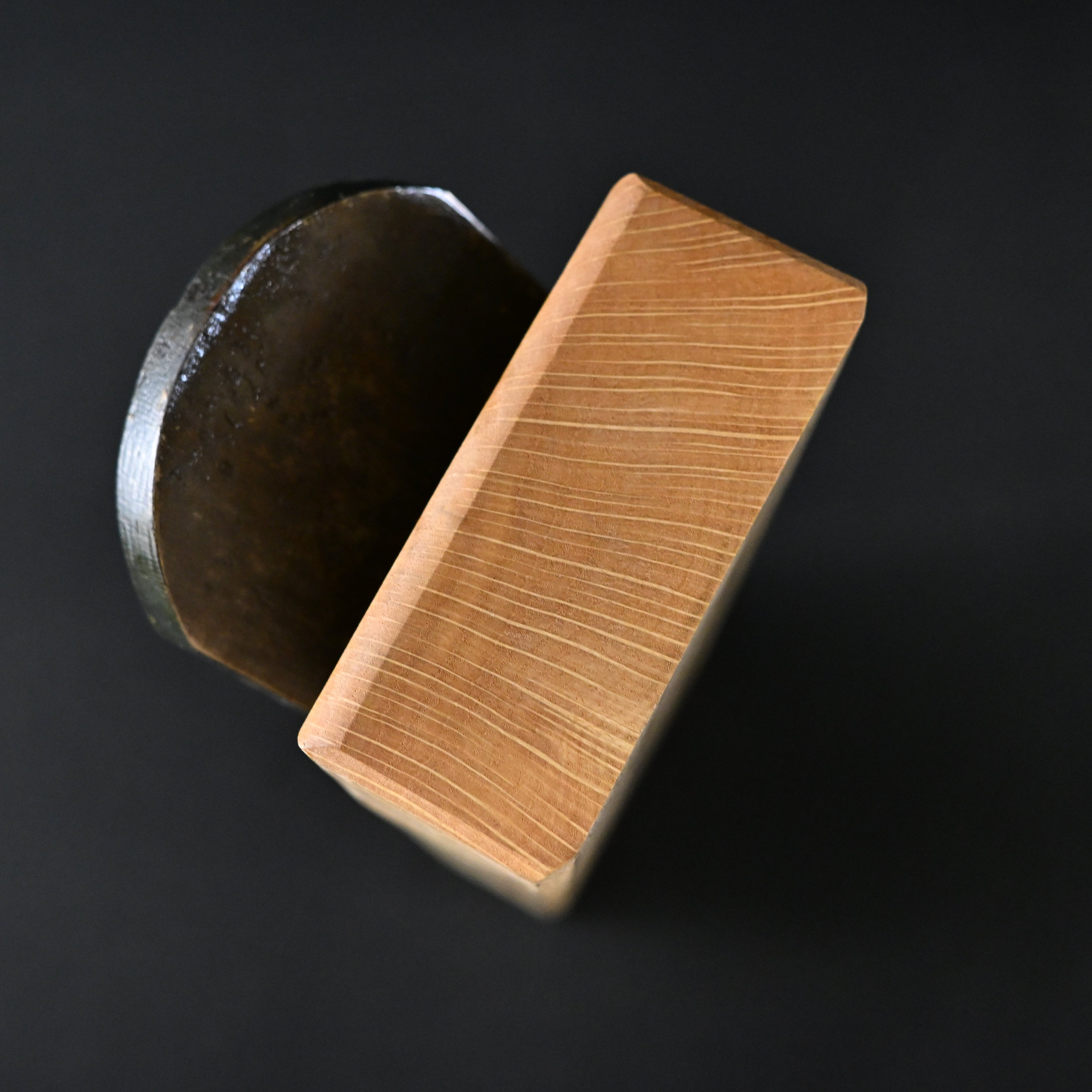 Old Stock Etsuei Smoothing Plane(Kanna) 掘出し物 悦英 仕上げ鉋 70mm