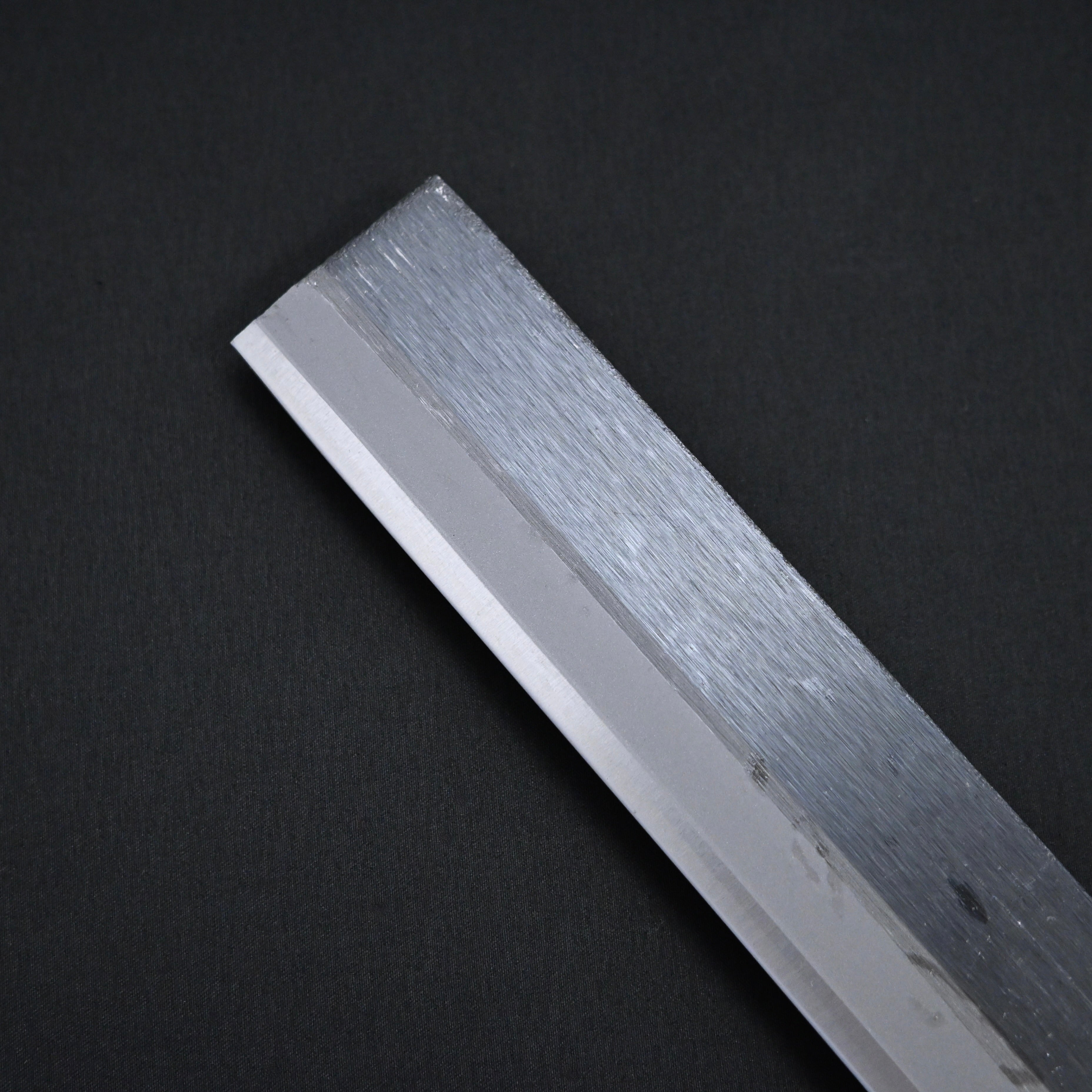 Ryuosai Steel-edged Bamboo Splitting Nata with Wooden Sheath 180mm  竜王斎 鋼付竹割鉈  木鞘入