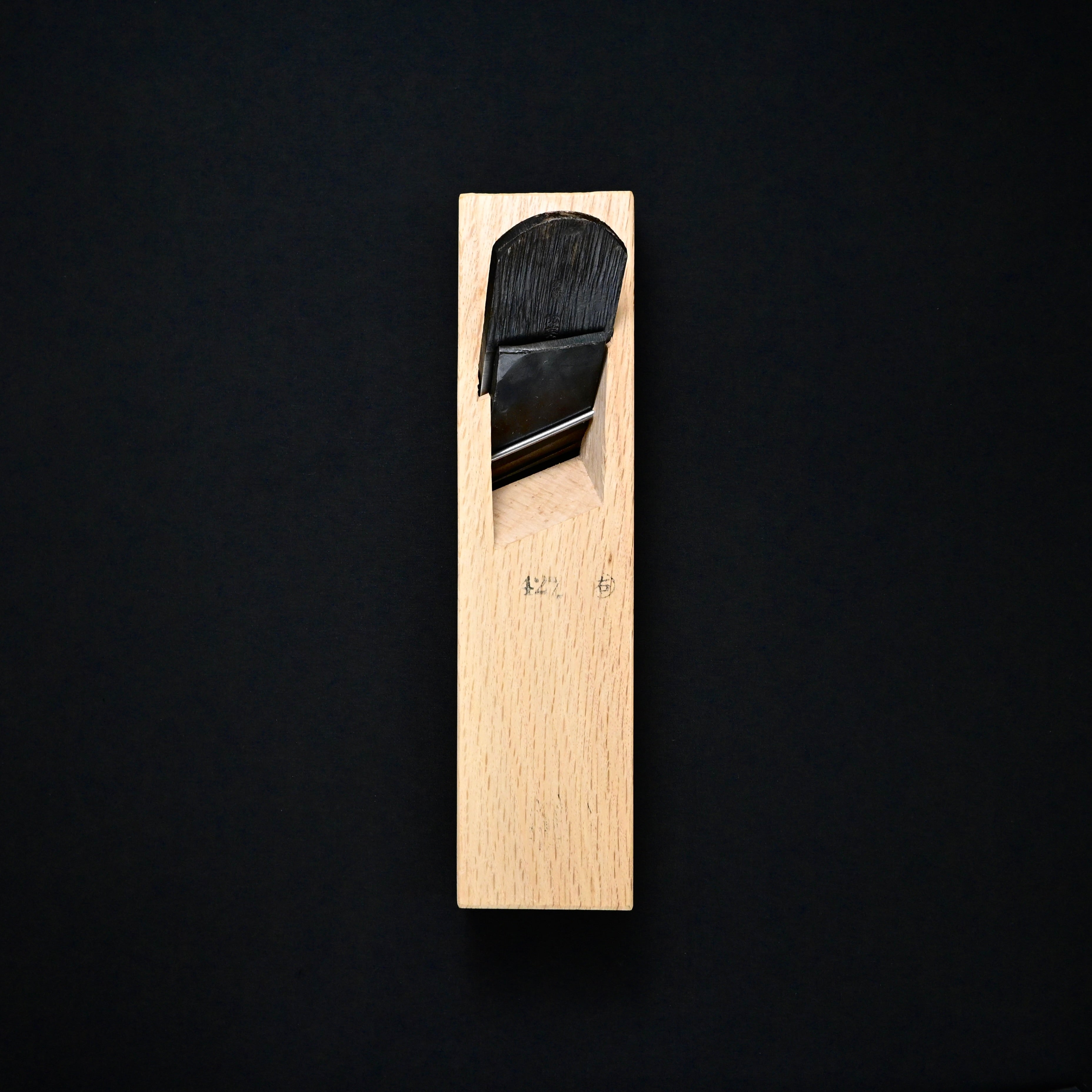 Old stock Etsuei Rabbet Plane with Blue steel Right side 掘出し物 悦英 際鉋 青紙鋼 右