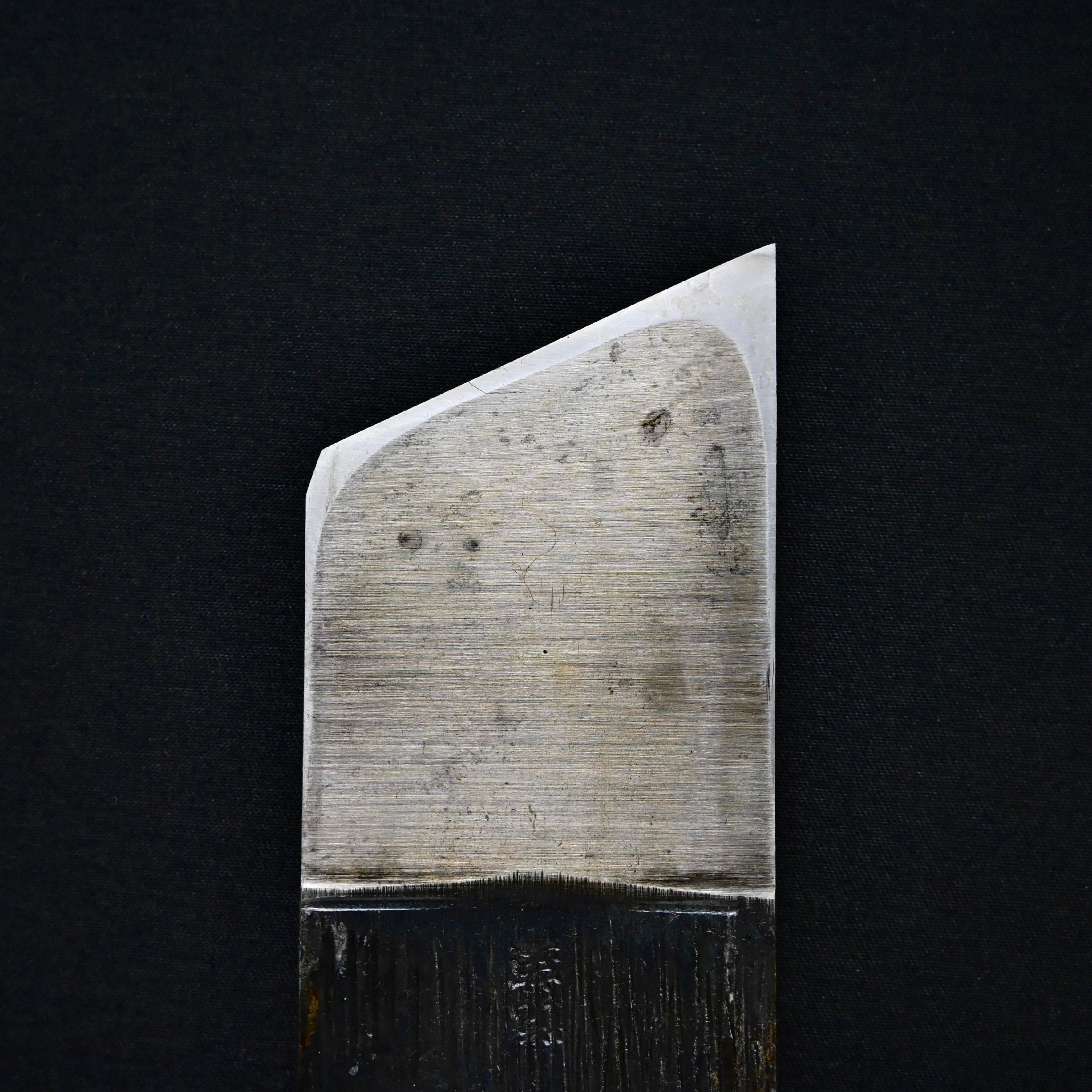 Old stock Etsuei Rabbet Plane with Blue steel Right side 掘出し物 悦英 際鉋 青紙鋼 右