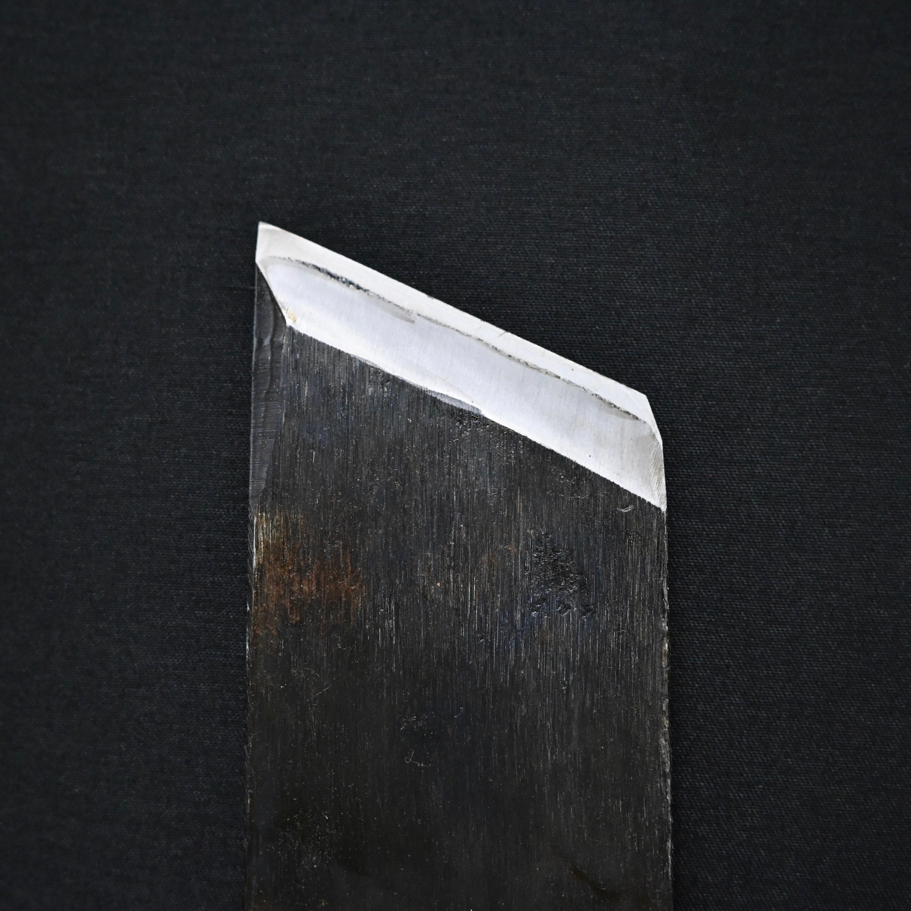 Old stock Etsuei Rabbet Plane with Blue steel Right side 掘出し物 悦英 際鉋 青紙鋼 右