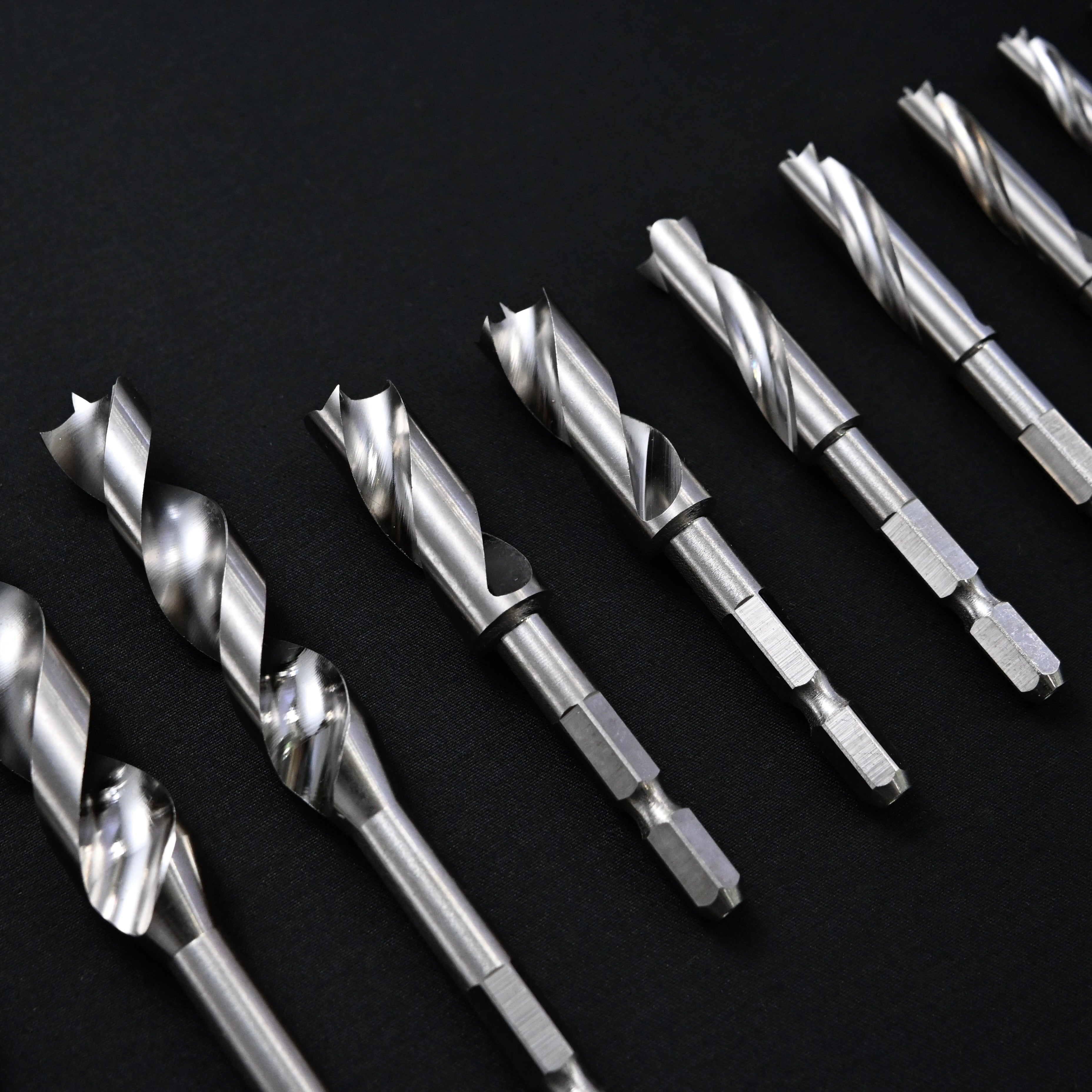 スターエム 竹用ドリル15本+ドリルロールバッグセット  No.601 Bamboo Multi Borer set  (15 Bamboo Drills + Drill Roll Bag-mini Set)