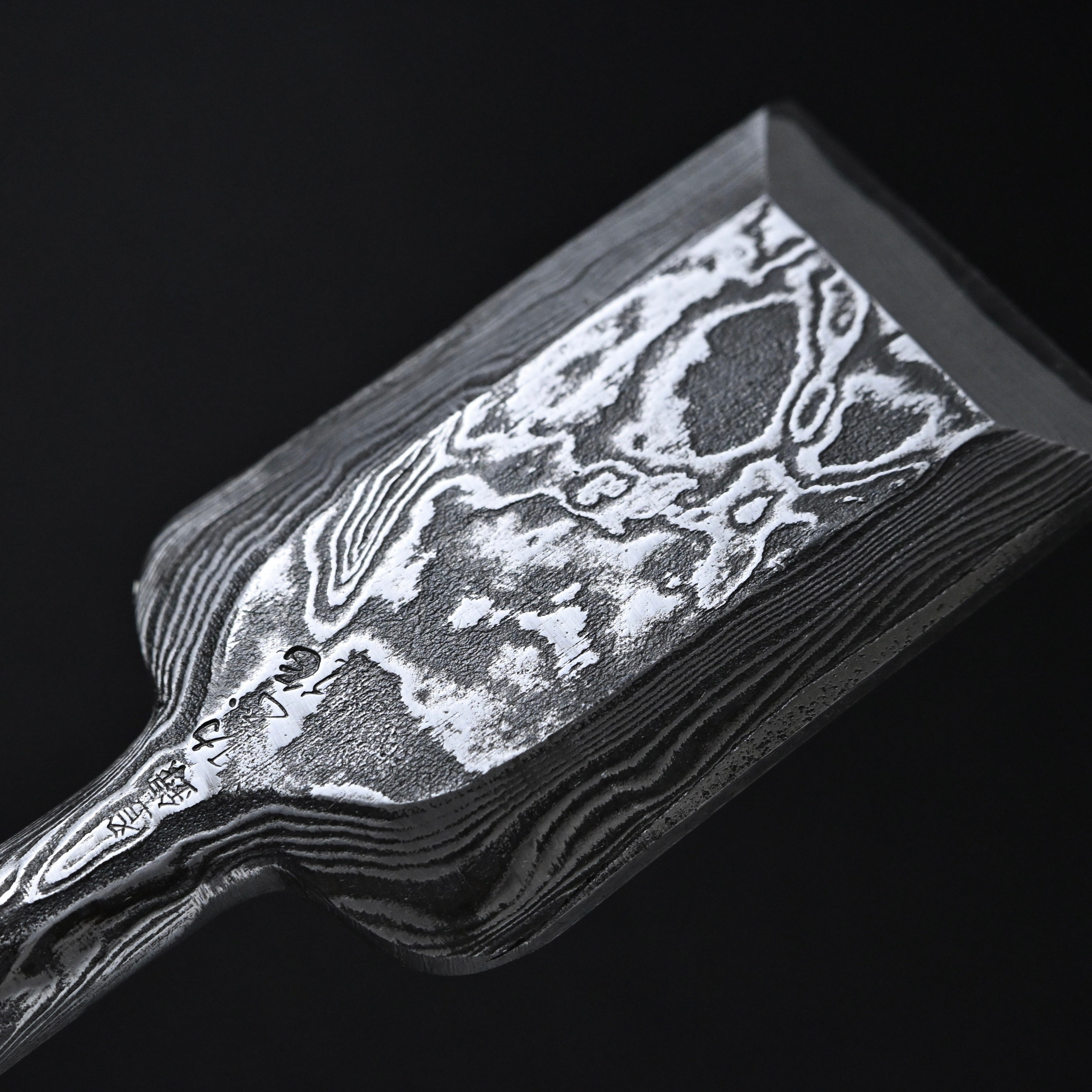 Sukemasa Suminagashi Bench chisels set with Box wood Handles 助正 墨流し 追入組鑿  柘植柄付