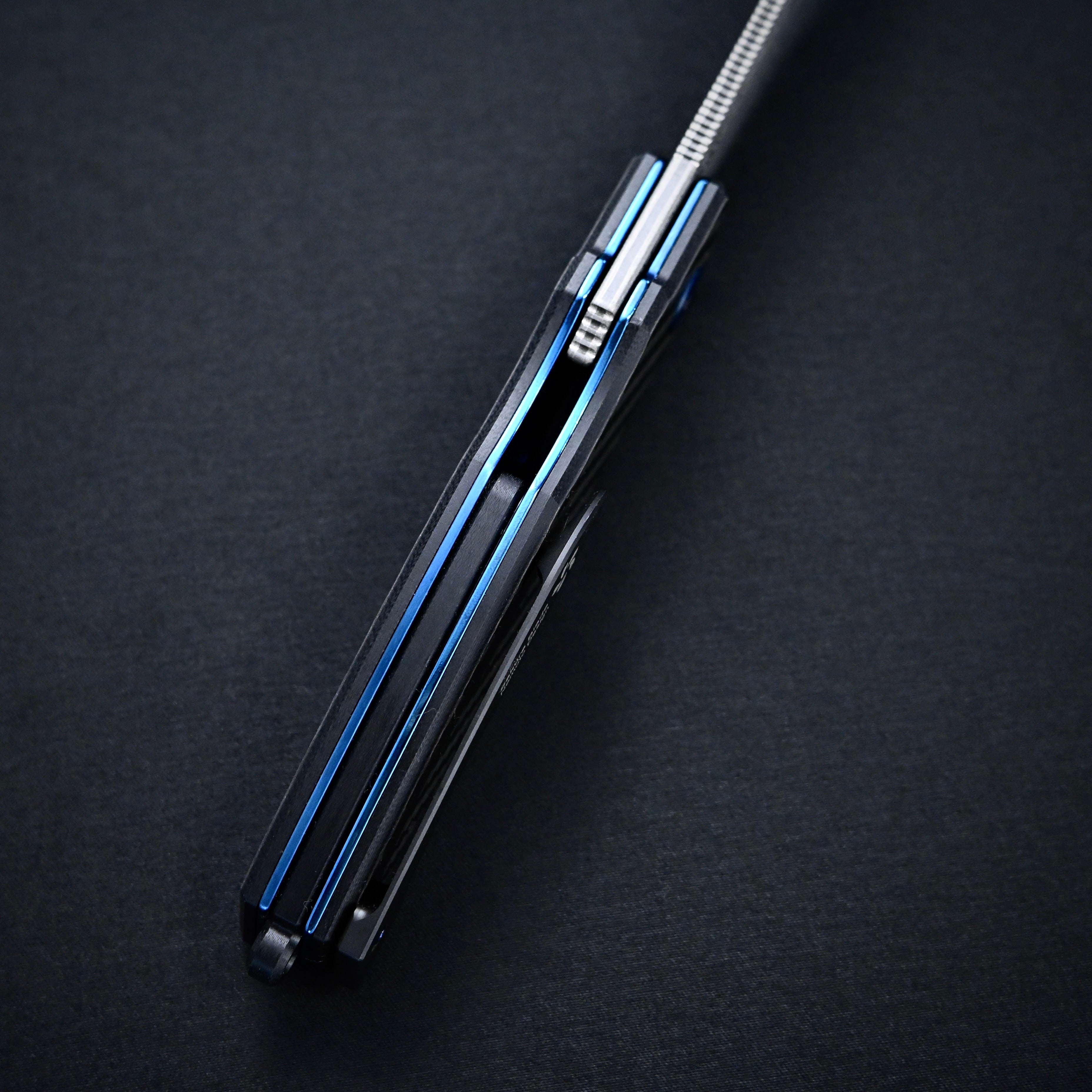 佐治武士作 ZOLDYCK ダマスカス折込ナイフ85ｍｍ   ZOLDYCK Damascus Folding Knife 85mm by Takeshi Saji