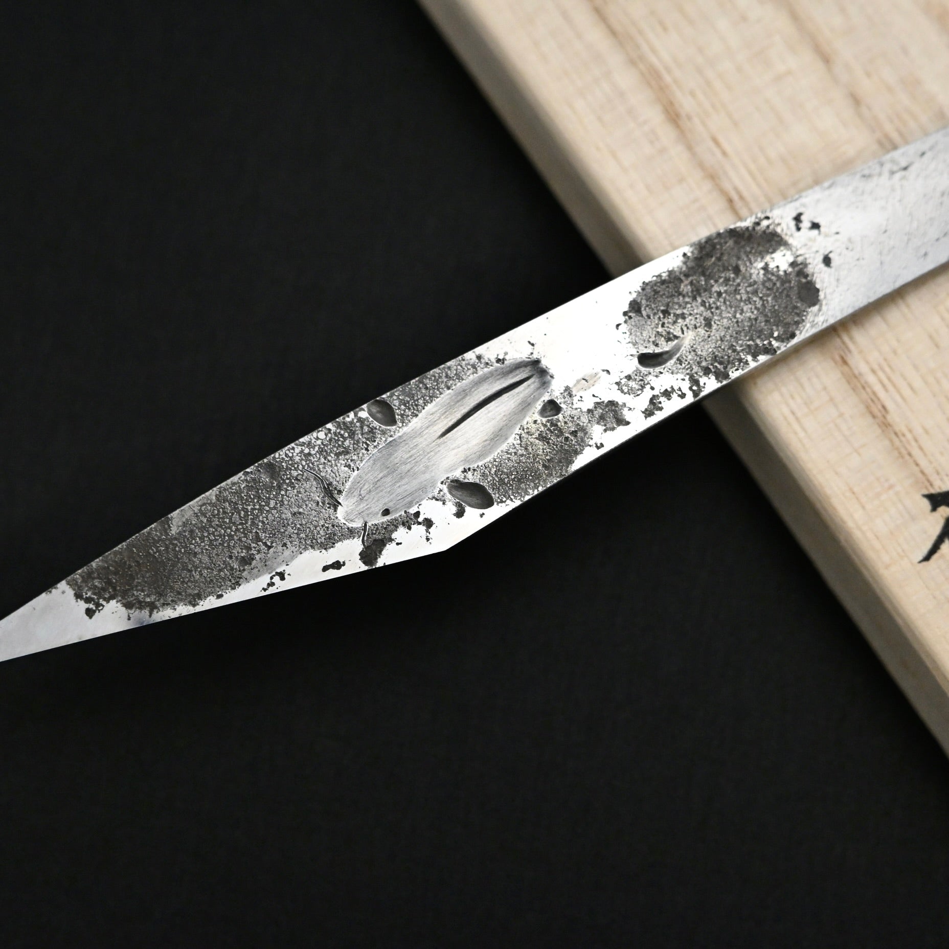 Mochizuki Kiridashi Knife Right hand by Sozen Carving  望月 素全作 切出し小刀 右 18mm